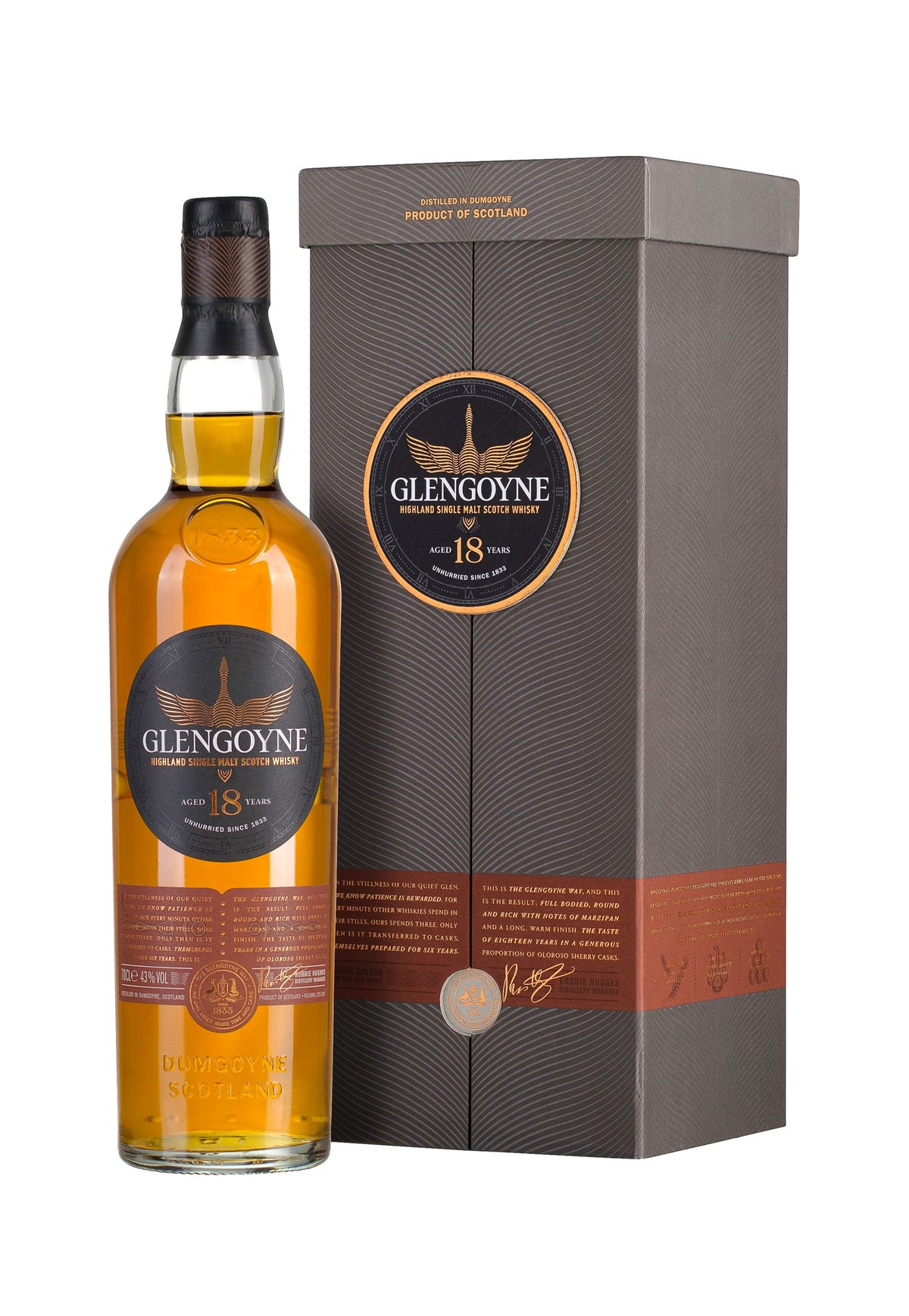 Glengoyne Highland Single Malt 18 Year Old - ZYN THE WINE MARKET LTD.