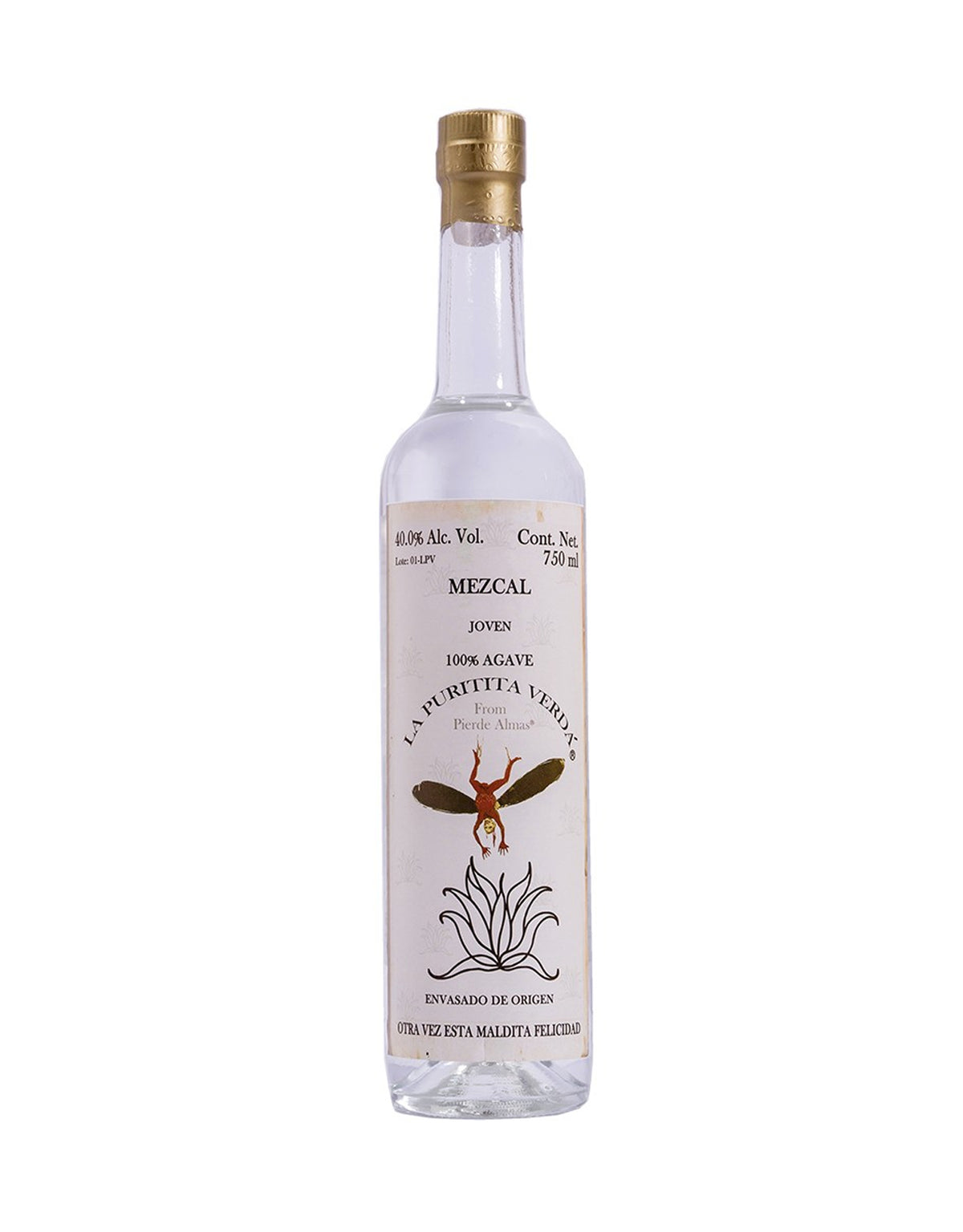 Pierde Almas Puritita Verda Mezcal - ZYN THE WINE MARKET LTD.