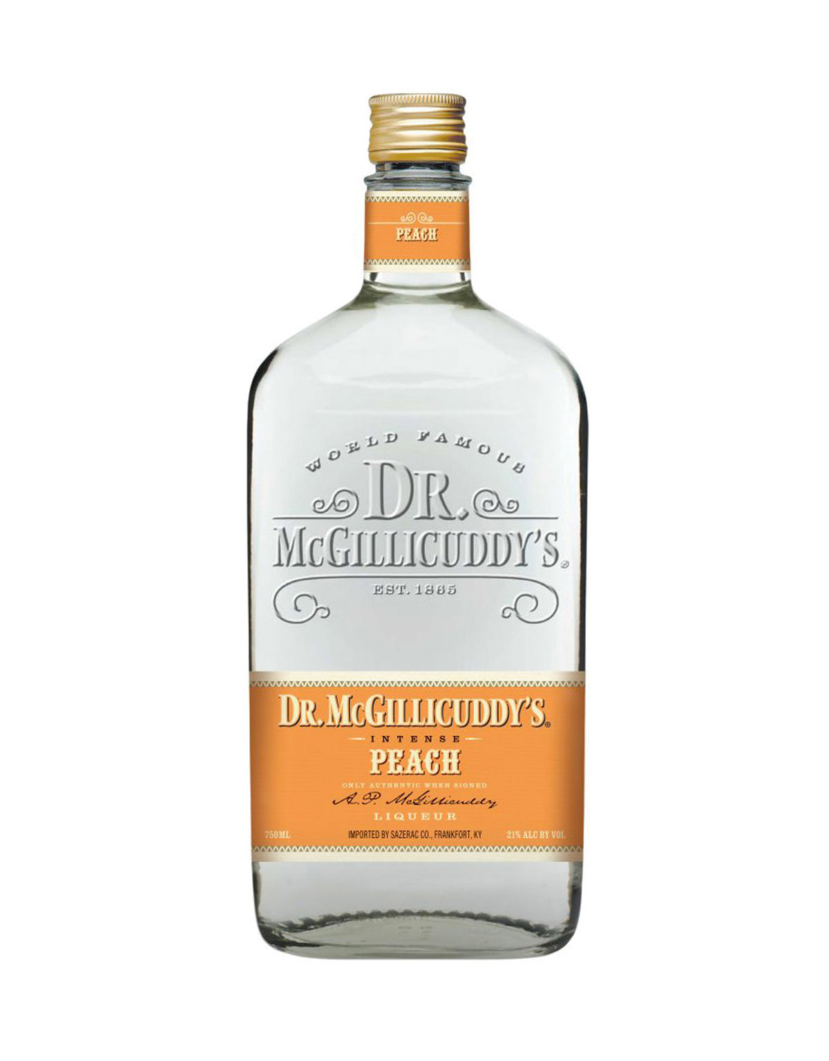 Dr McGillicuddy's Peach Schnapps - ZYN THE WINE MARKET LTD.