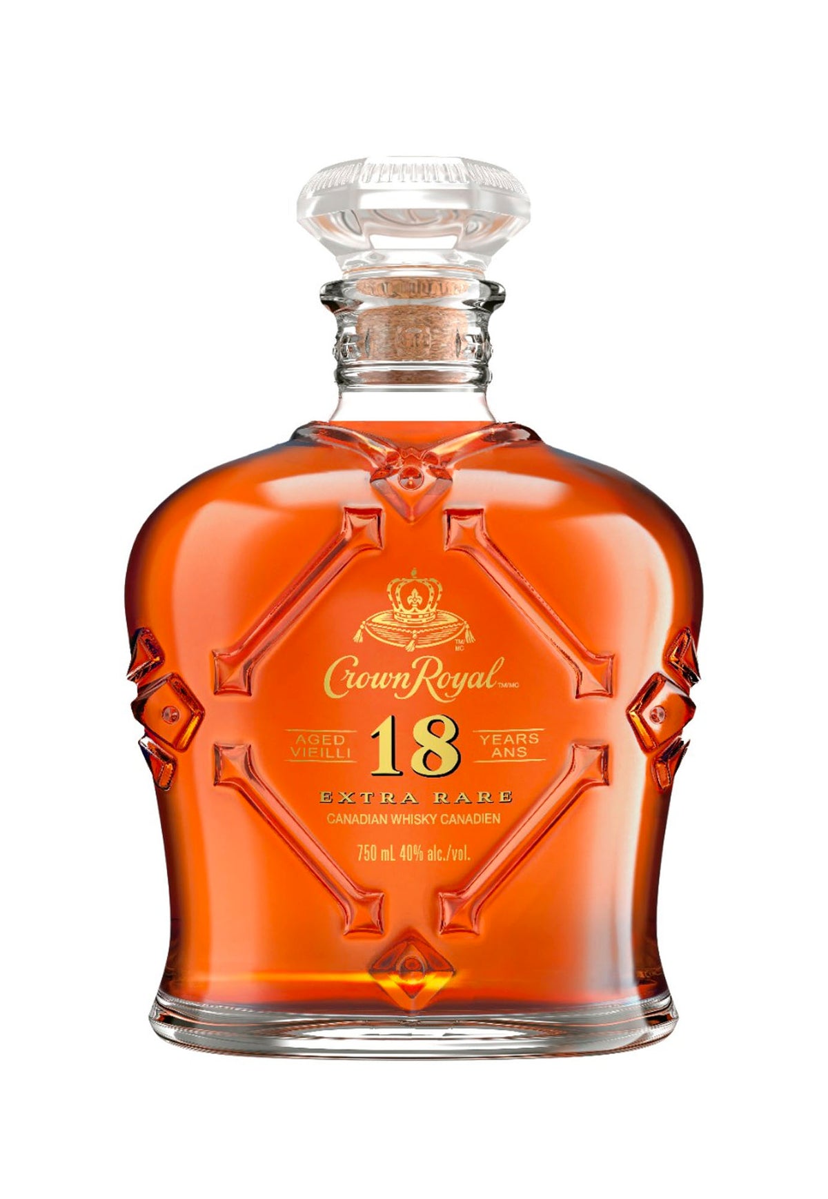 Crown Royal 18 Year Old Extra Rare - ZYN THE WINE MARKET LTD.