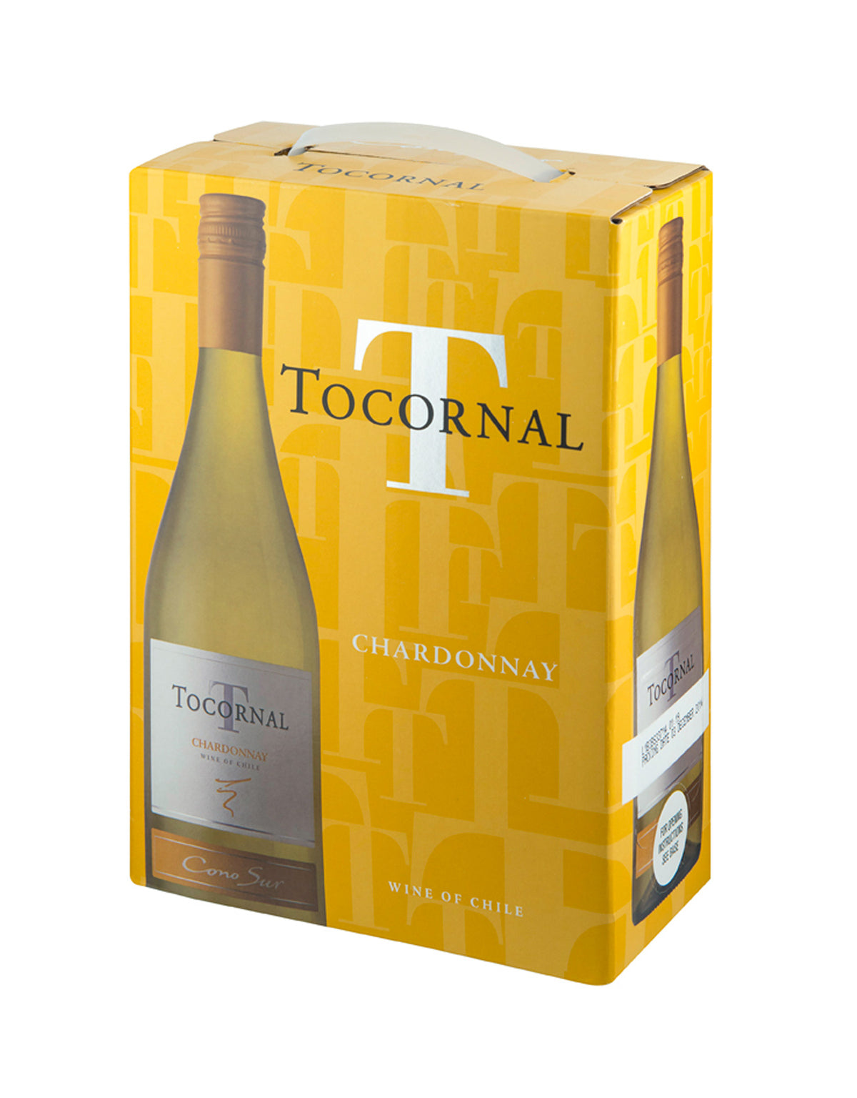 Tocornal Chardonnay - 3 Litre Box - ZYN THE WINE MARKET LTD.