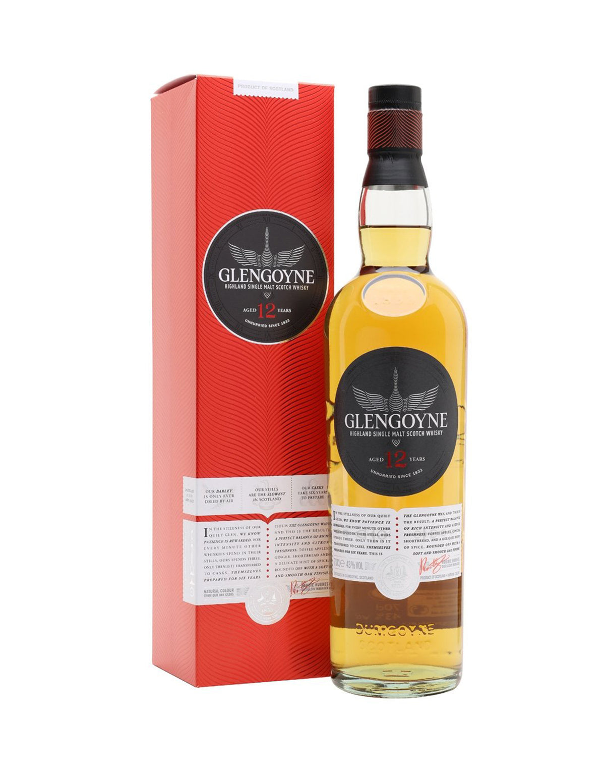 Glengoyne Highland Single Malt 12 Year Old - ZYN THE WINE MARKET LTD.