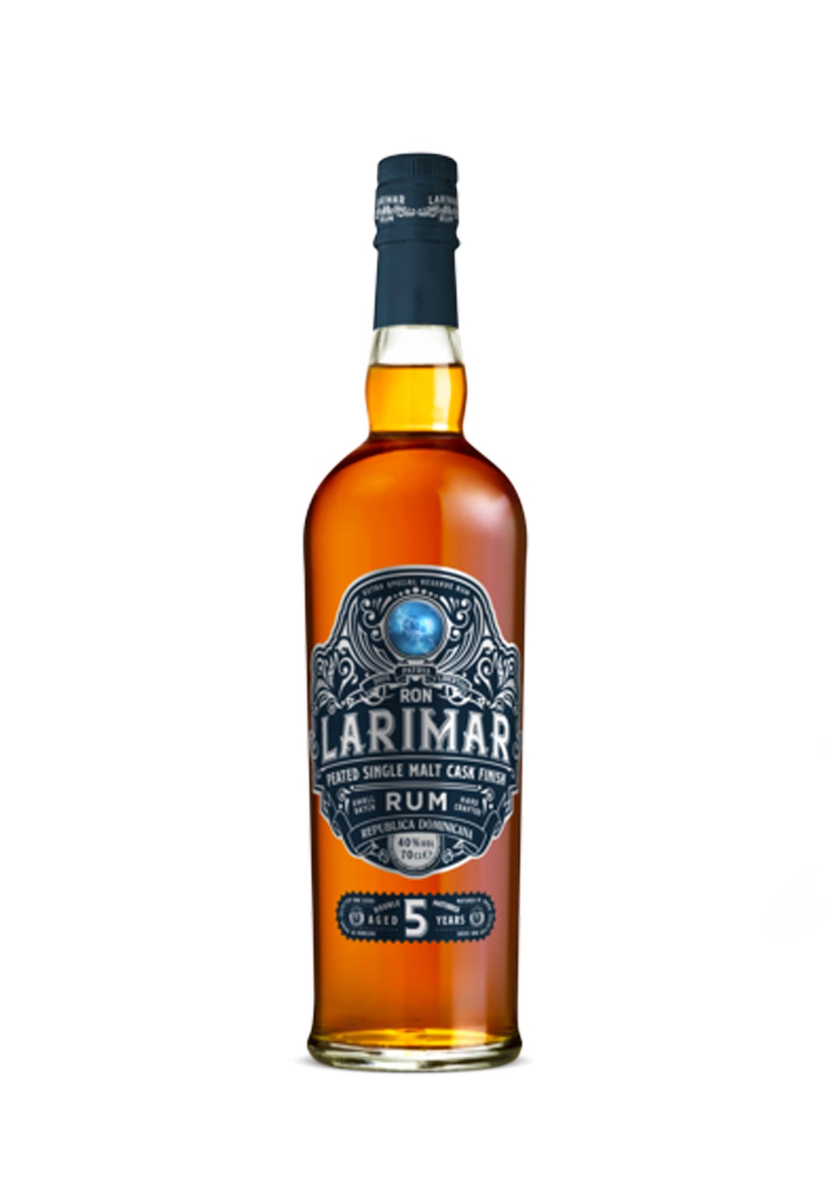 Larimar Rum 5 Year Old 'Bourbon Cask Finish' - ZYN THE WINE MARKET LTD.