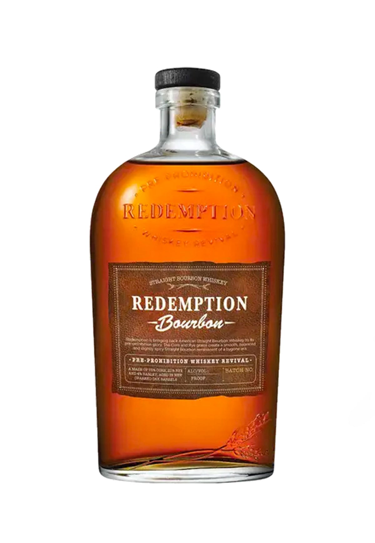 Redemption Bourbon Whiskey - ZYN THE WINE MARKET LTD.
