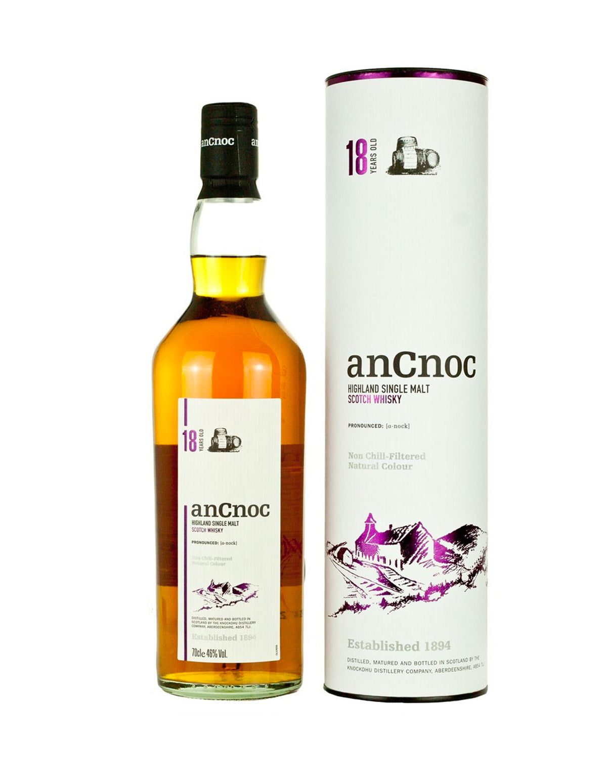anCnoc 18 Year Old - ZYN THE WINE MARKET LTD.