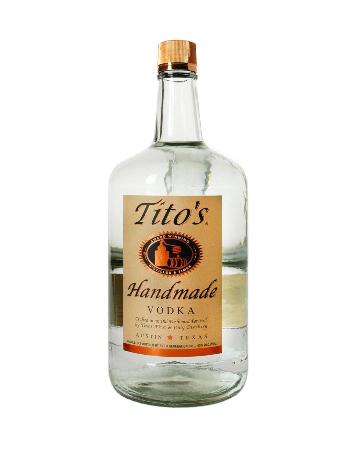 Tito's Handmade Vodka - 1.75 Litre - ZYN THE WINE MARKET LTD.