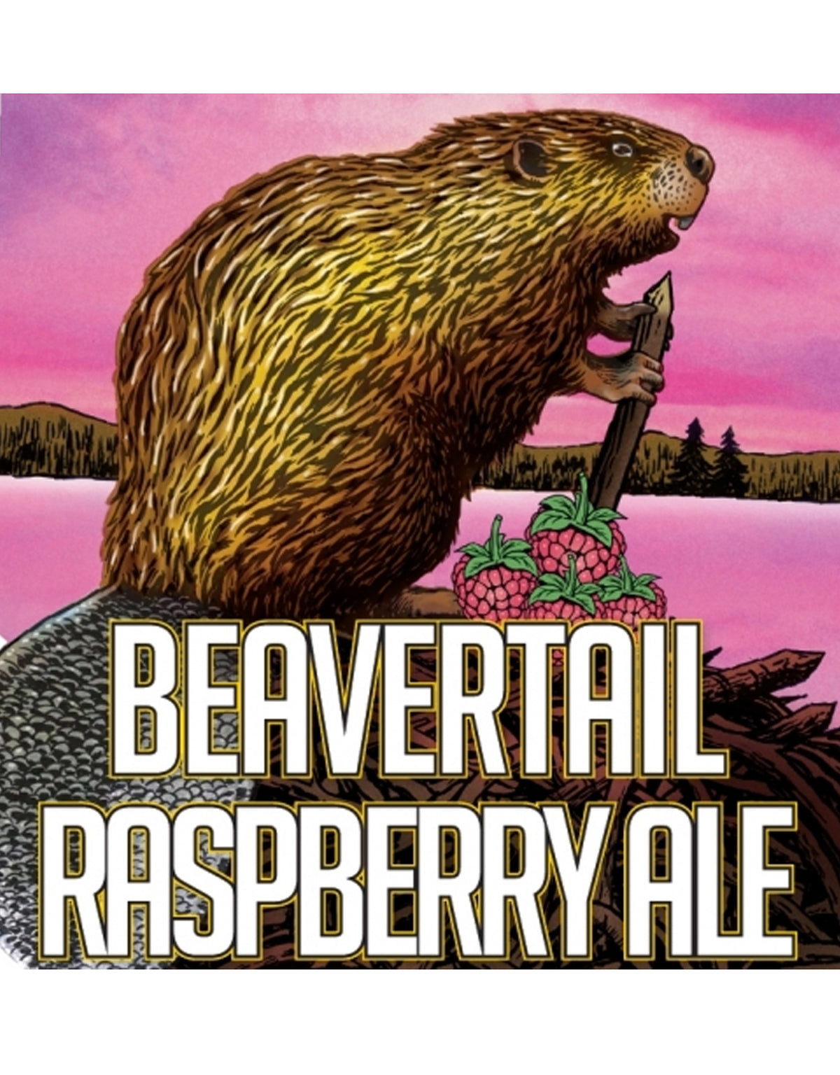 Grizzly Paw Beavertail Raspberry Ale - 20 Litre Keg - ZYN THE WINE MARKET LTD.