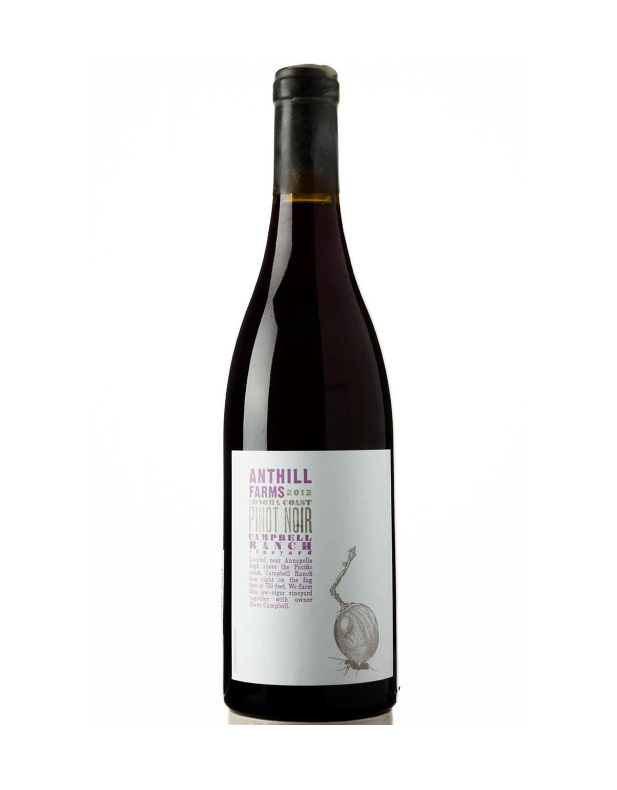 Anthill Farms Campbell Ranch Pinot Noir 2016 - ZYN THE WINE MARKET LTD.