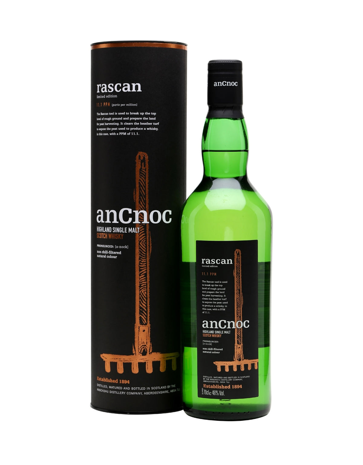 anCnoc Peaty Rascan - ZYN THE WINE MARKET LTD.