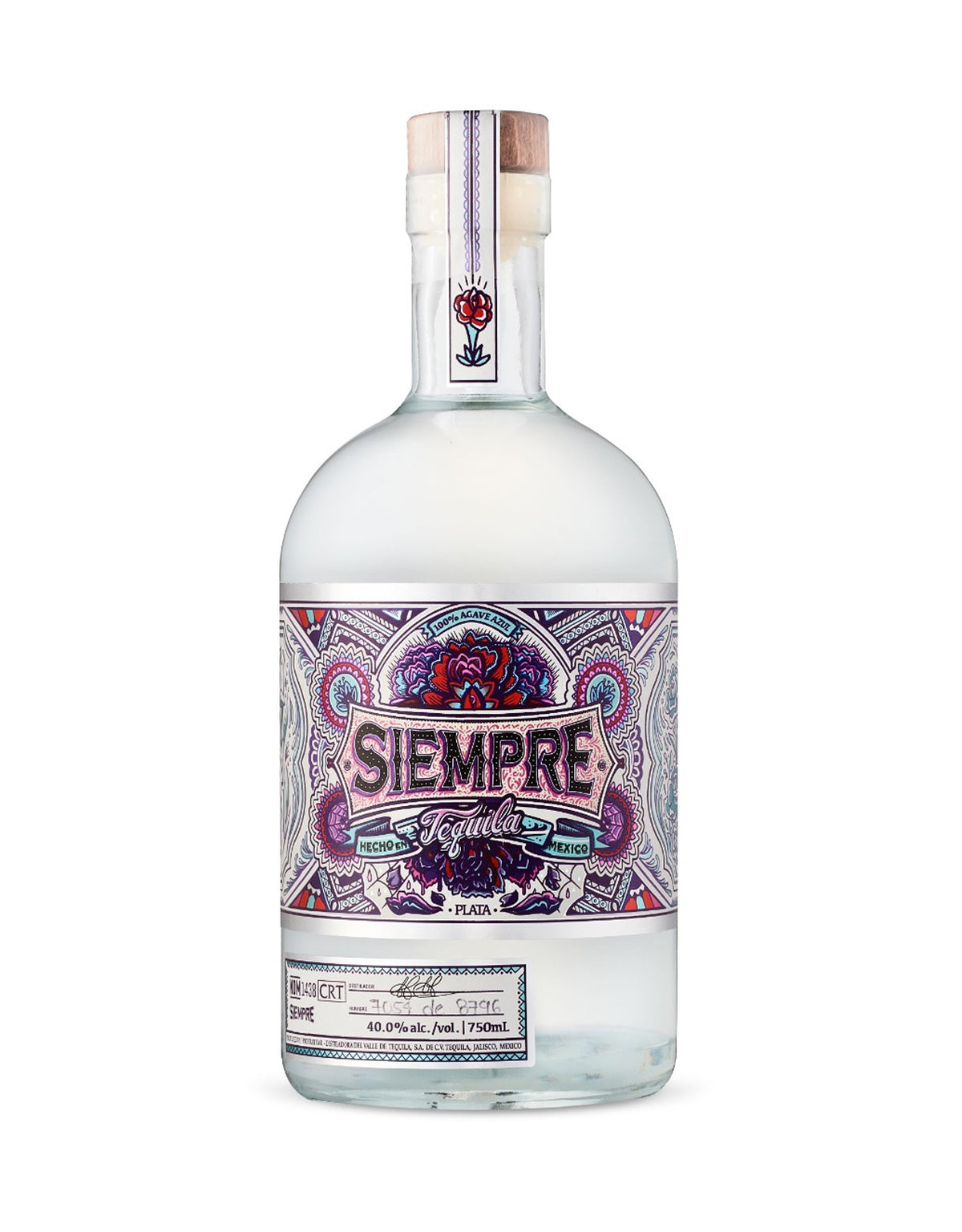 Siempre Plata Tequila - ZYN THE WINE MARKET LTD.