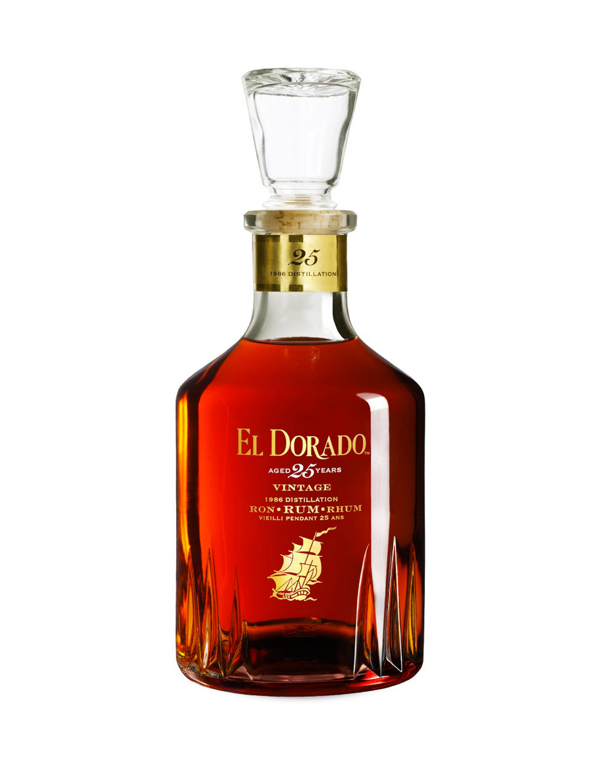 El Dorado 25 Year Old Demerara Rum - ZYN THE WINE MARKET LTD.