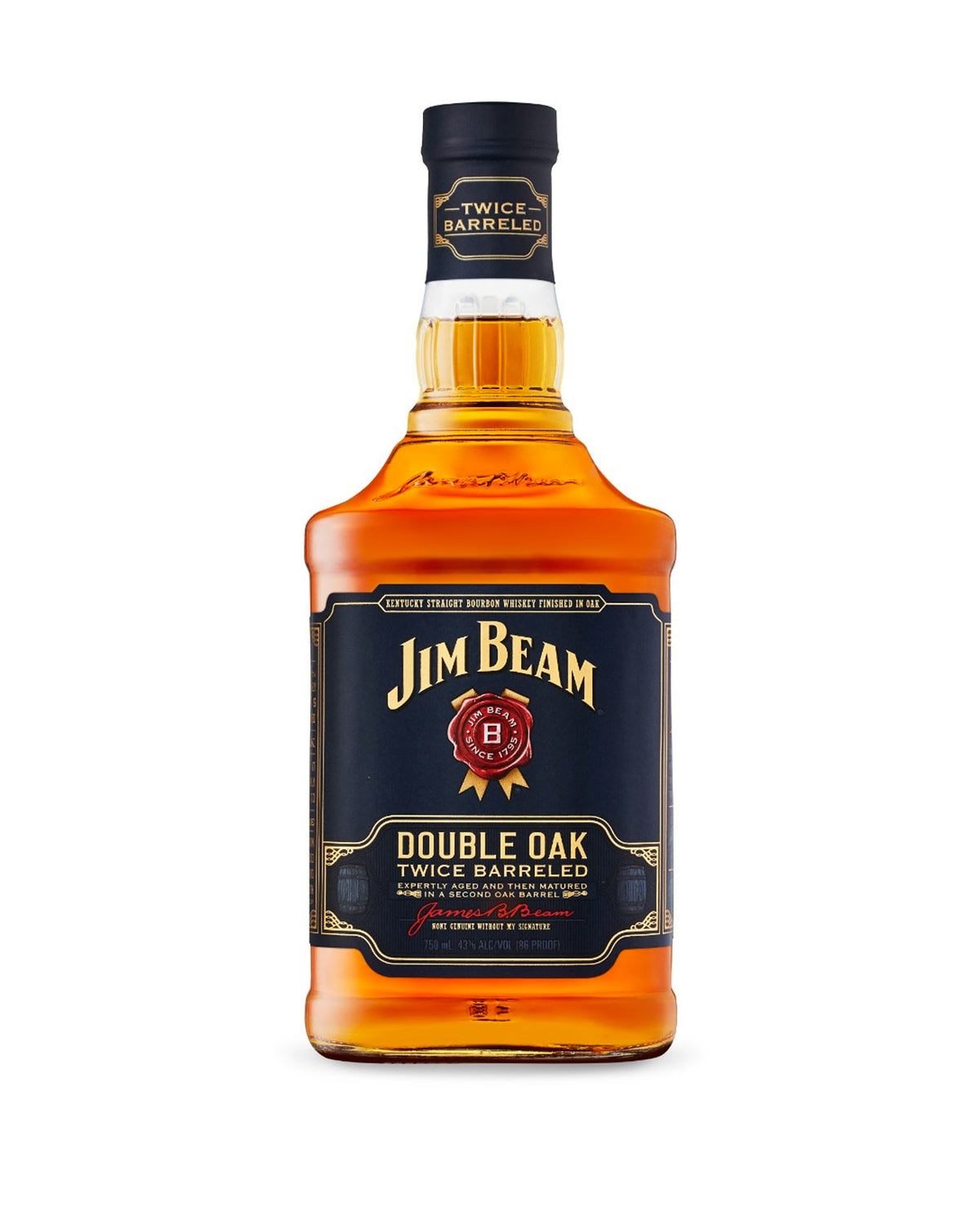 Jim Beam Double Oak - ZYN THE WINE MARKET LTD.