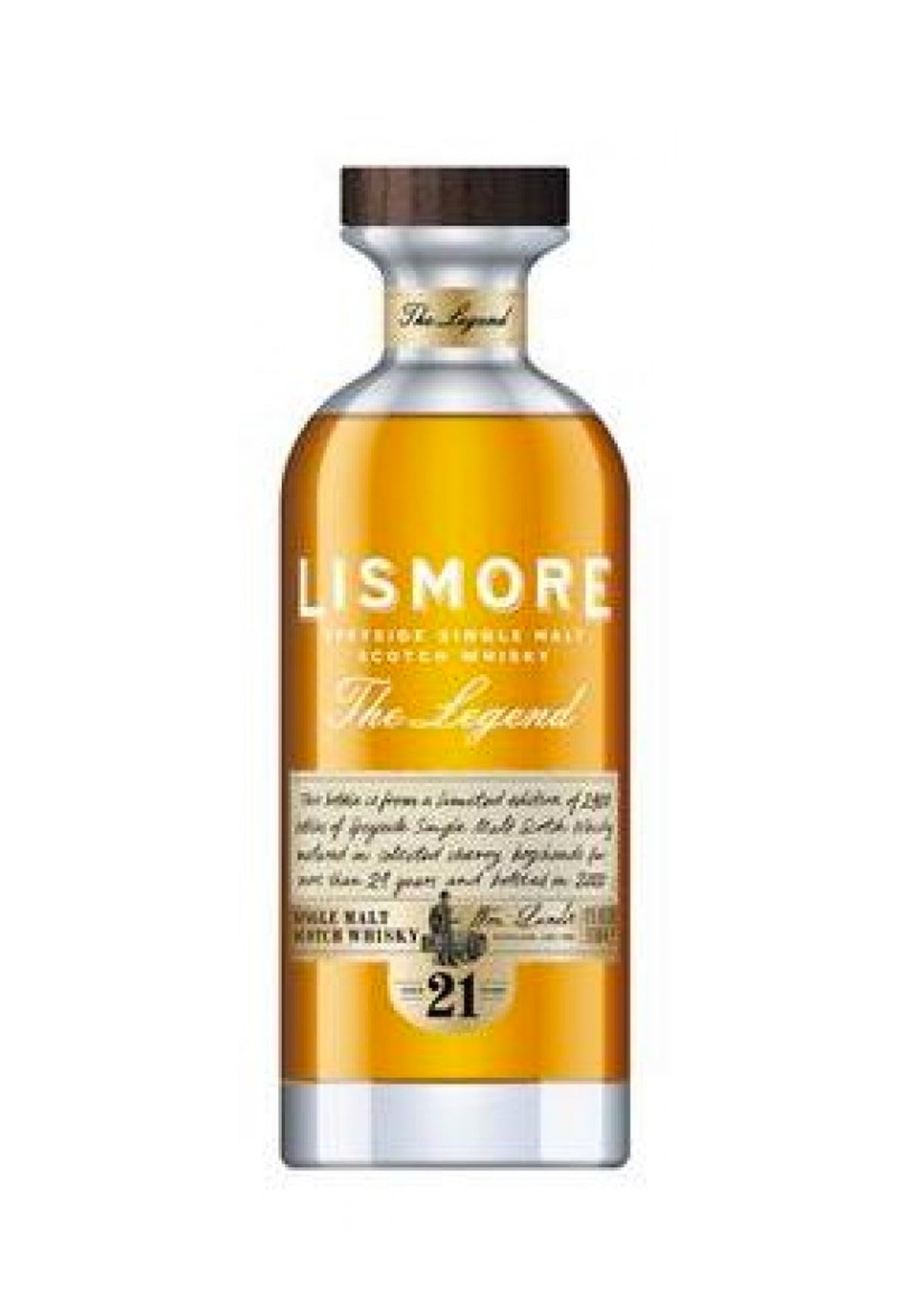 Lismore 'The Legend' 21 Year Old - ZYN THE WINE MARKET LTD.