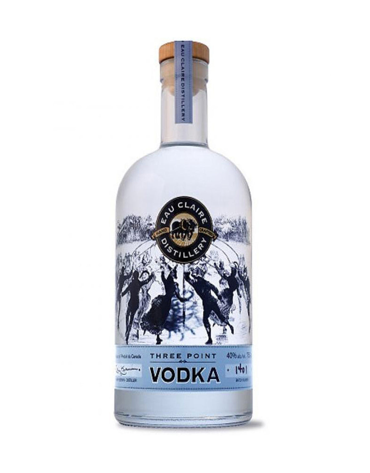 Eau Claire Three Point Vodka - ZYN THE WINE MARKET LTD.