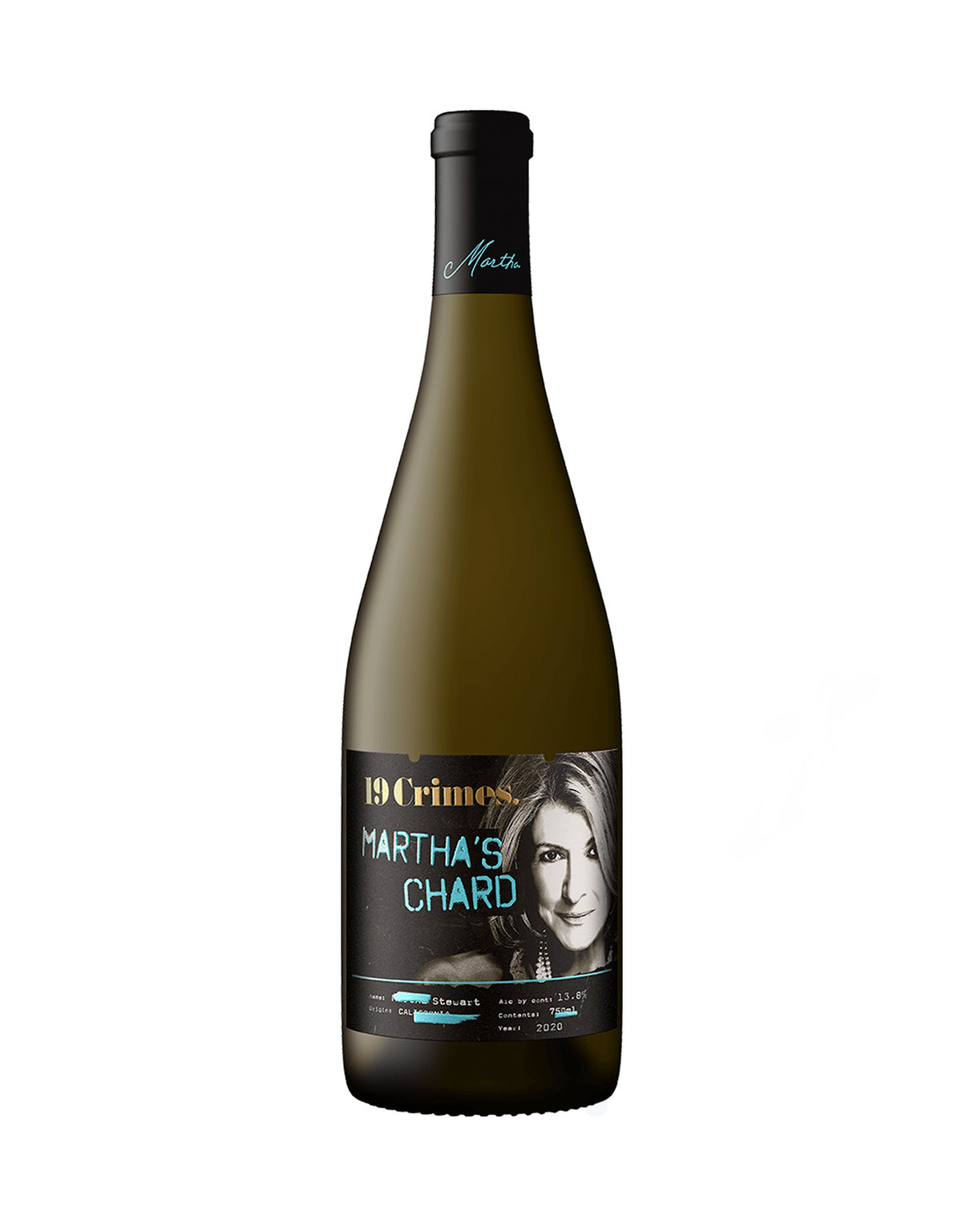 19 Crimes Martha's Chardonnay 2021 - ZYN THE WINE MARKET LTD.
