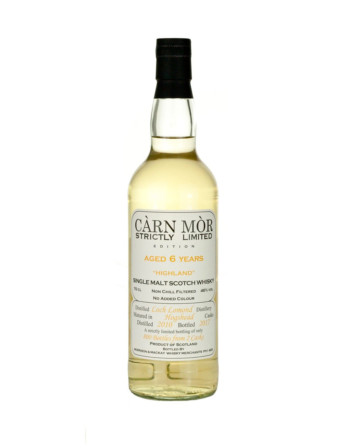 Carn Mor Strictly Limited Loch Lomond 6 Year Old - ZYN THE WINE MARKET LTD.