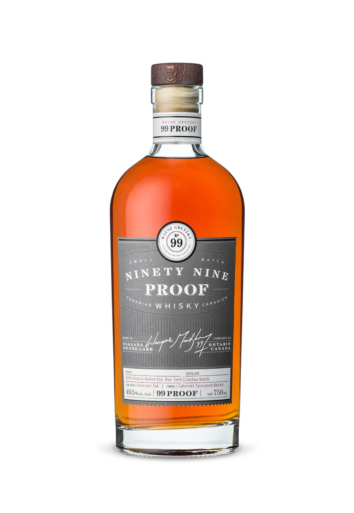 Wayne Gretzky 99 Proof Whisky - ZYN THE WINE MARKET LTD.