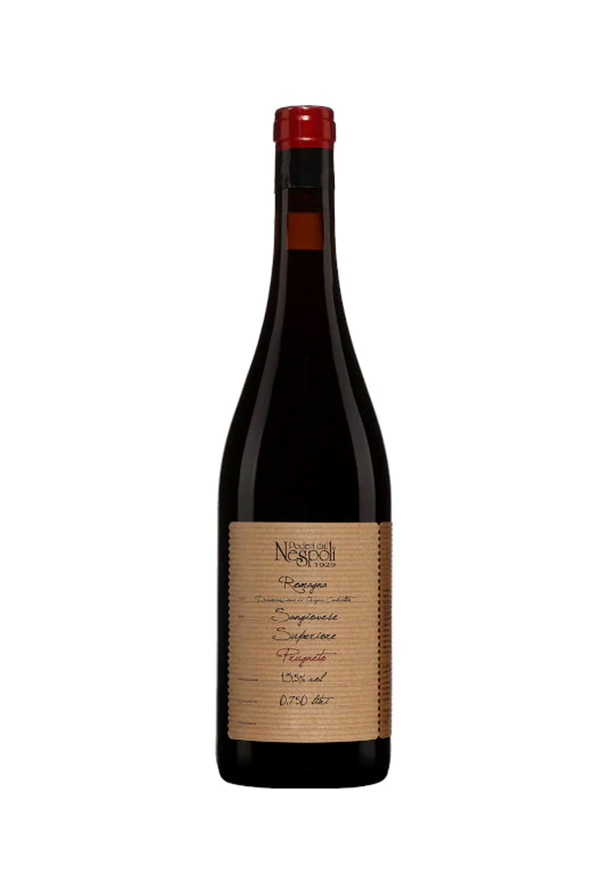 Poderi Dal Nespoli Prugneto Sangiovese di Romagna Superiore 2019 - ZYN THE WINE MARKET LTD.