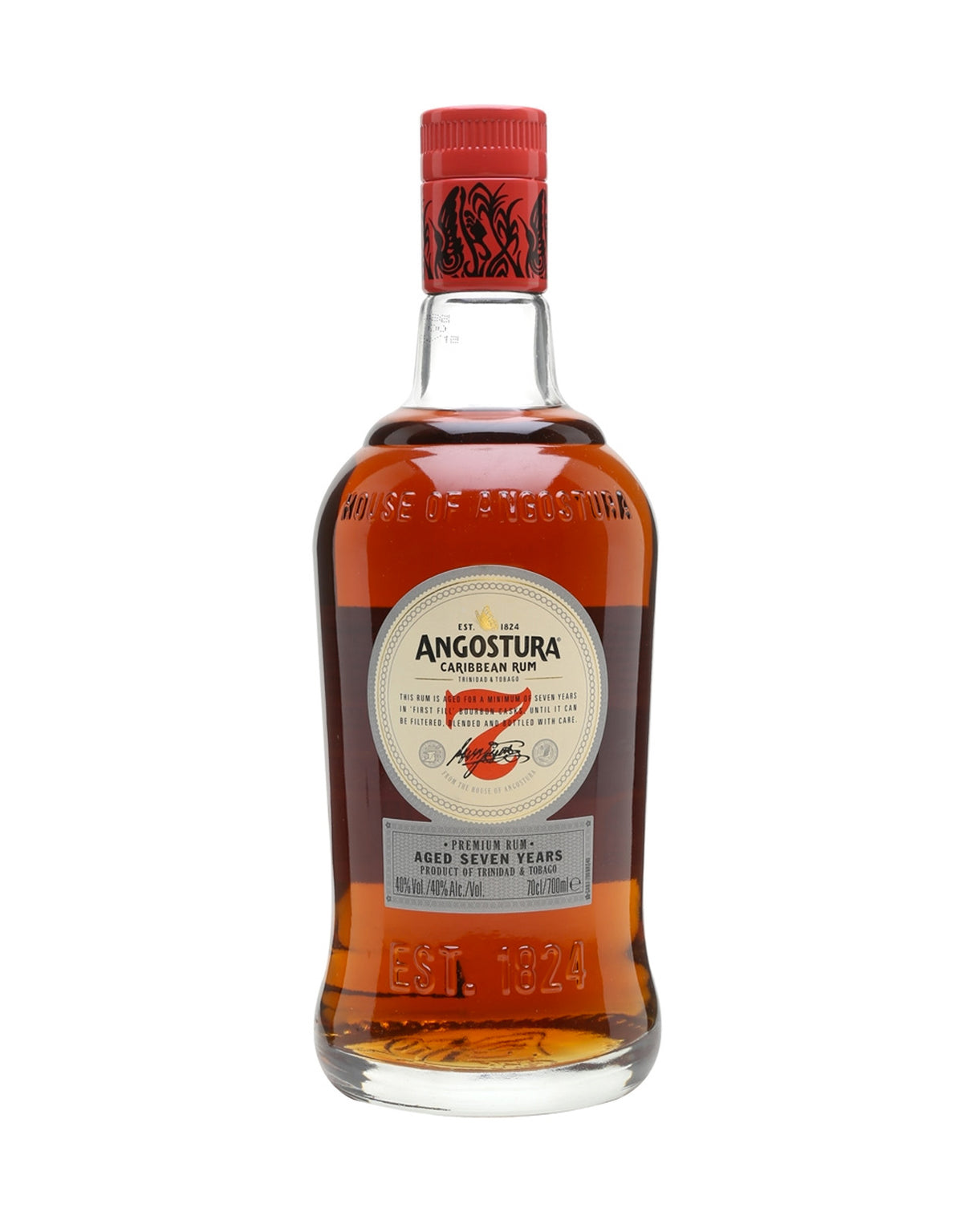 Angostura 7 Year Old Dark Rum - ZYN THE WINE MARKET LTD.