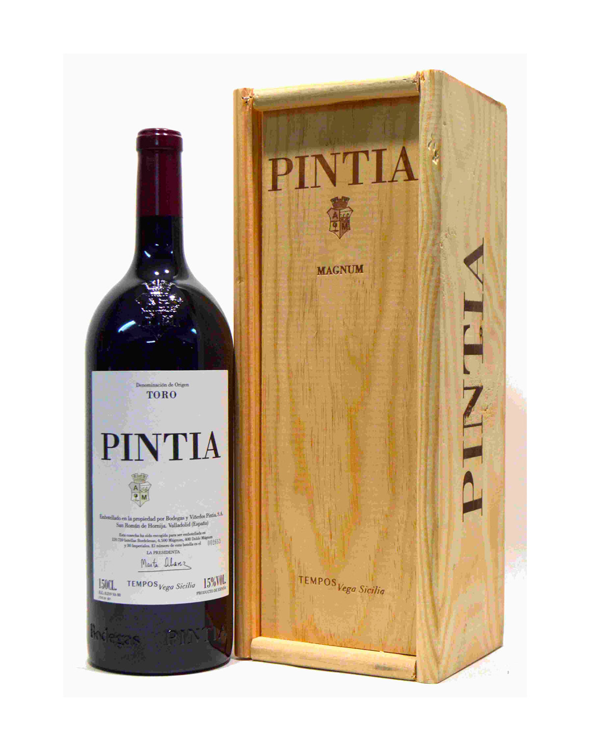Bodegas y Vinedos Pintia 2019 - 1.5 Litre Bottle - ZYN THE WINE MARKET LTD.