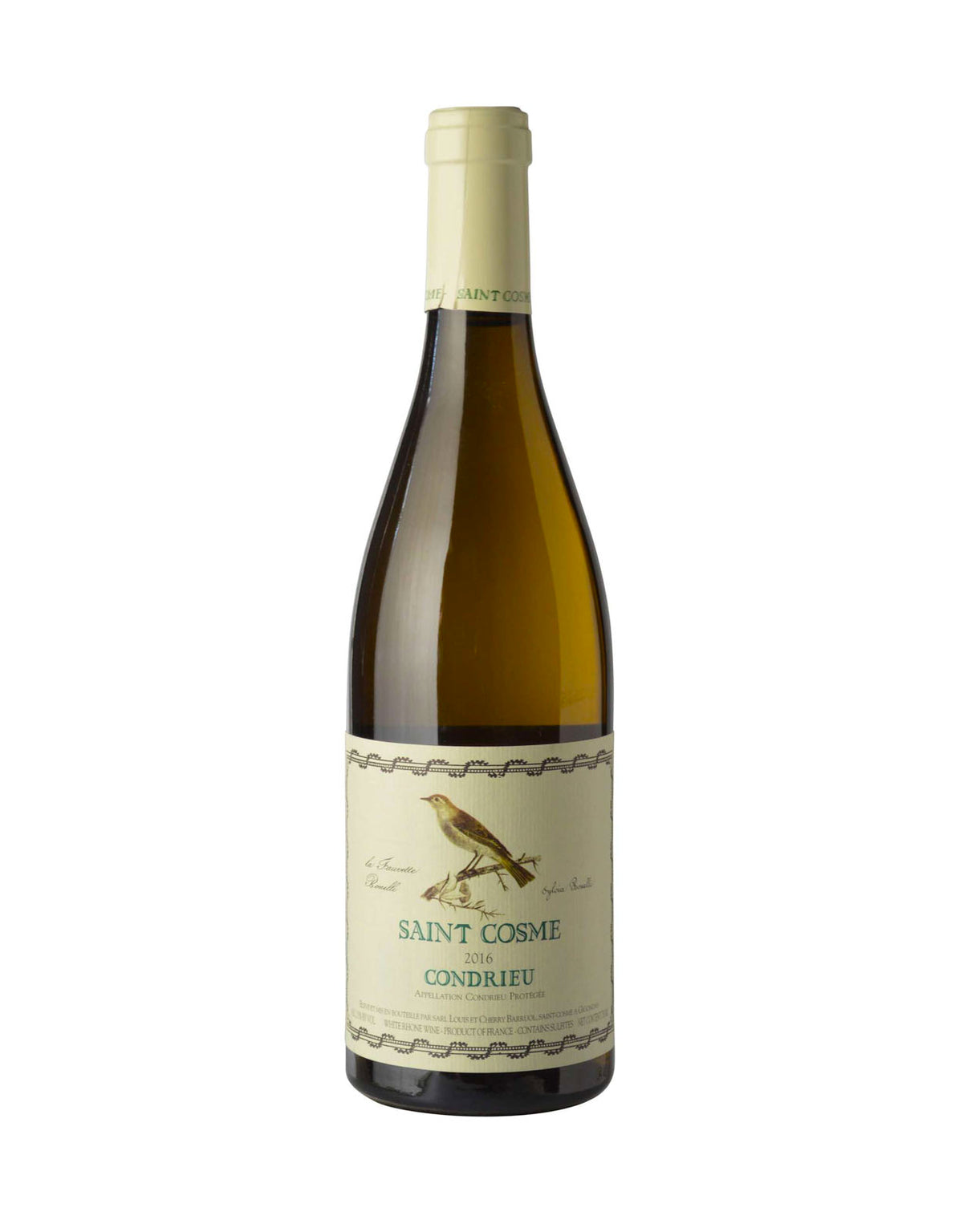 Chateau de St Cosme Condrieu Viognier 2015 - ZYN THE WINE MARKET LTD.