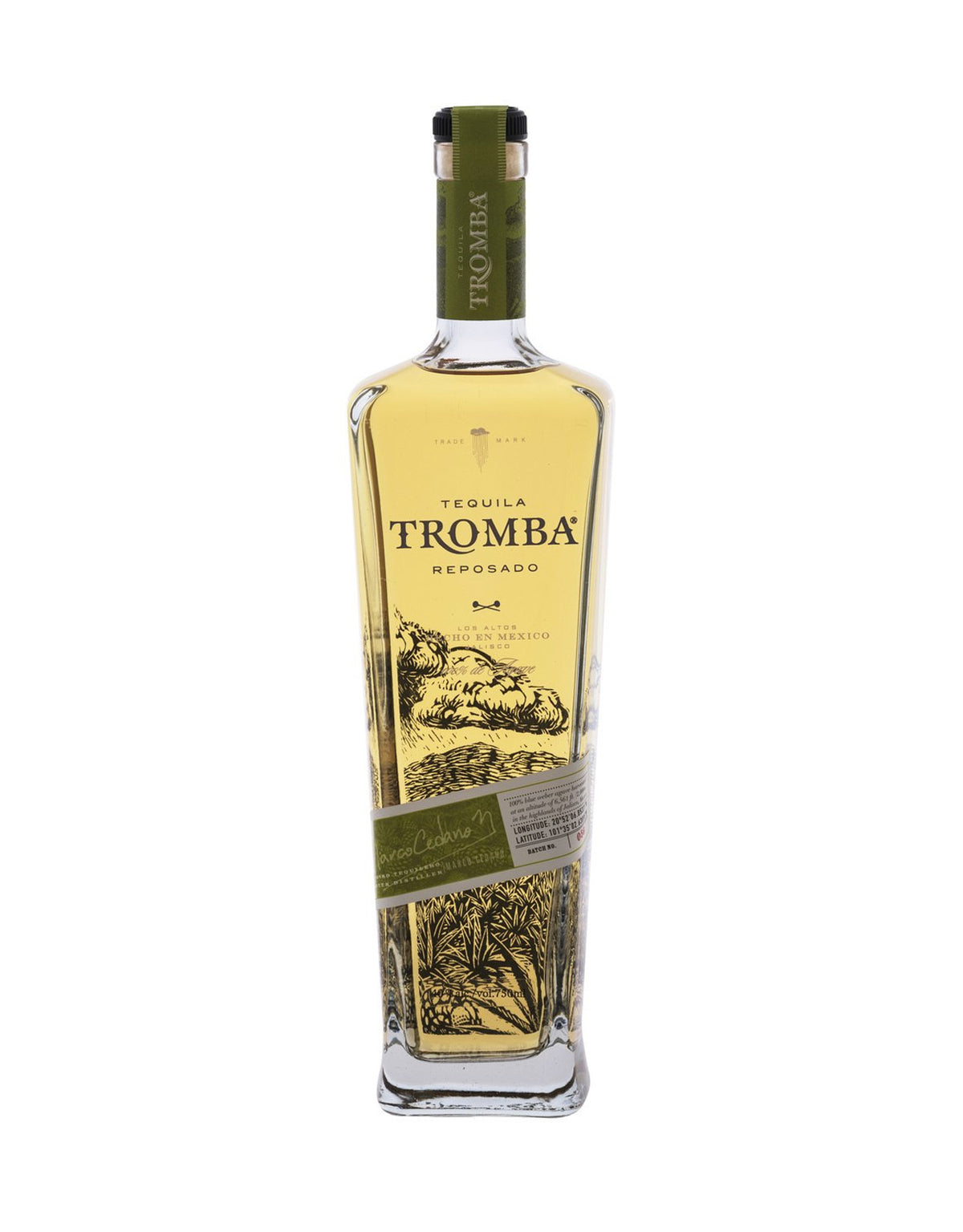 Tromba Reposado Tequila - ZYN THE WINE MARKET LTD.