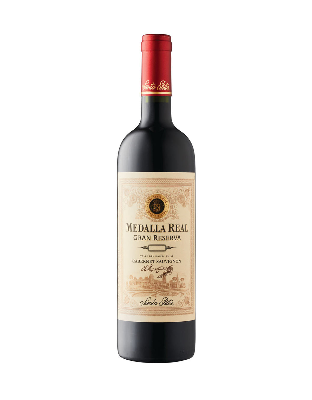Santa Rita Cabernet Sauvignon Medalla Real Gran Reserva 2021 - ZYN THE WINE MARKET LTD.