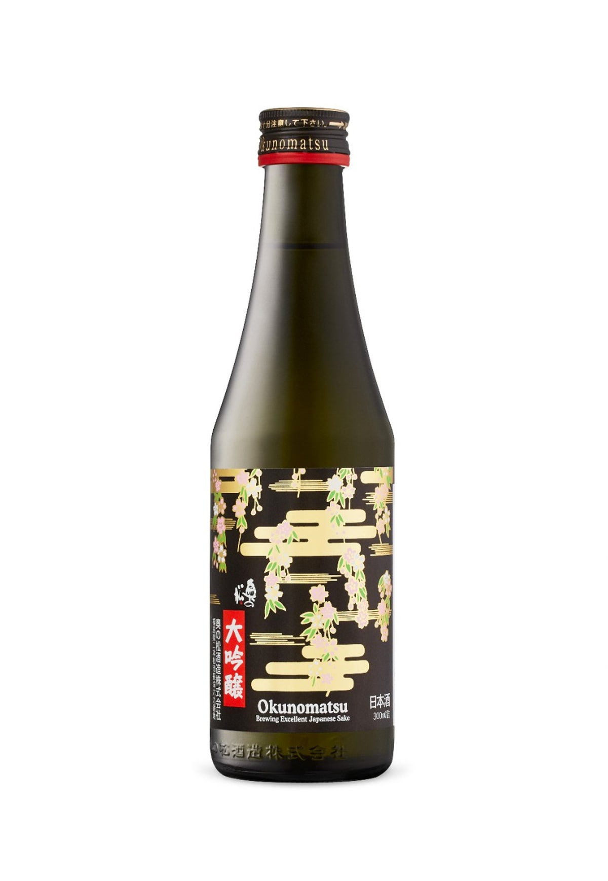 Okunomatsu Sakura Daiginjo Sake - 300 ml - ZYN THE WINE MARKET LTD.