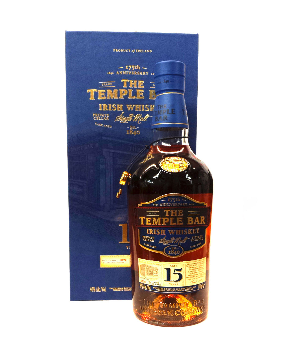 Temple Bar 15 Year Old - ZYN THE WINE MARKET LTD.