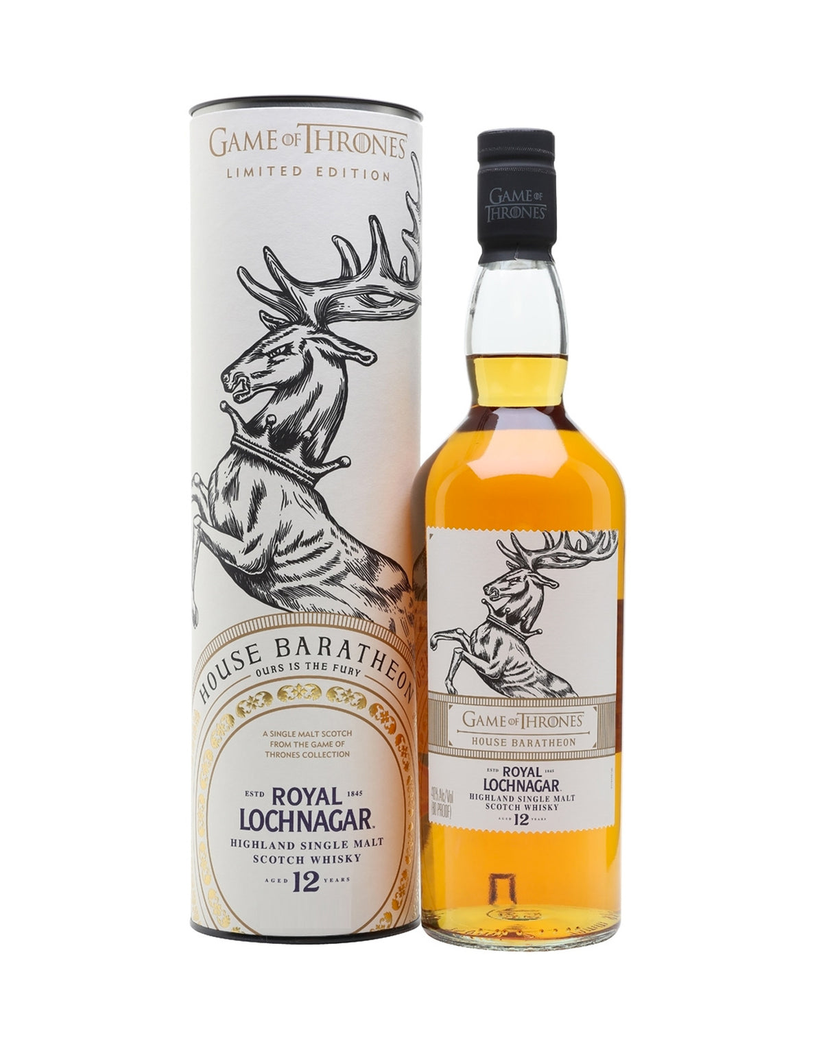 Royal Lochnagar Game of Thrones House Baratheon 12 Year Old - ZYN THE WINE MARKET LTD.