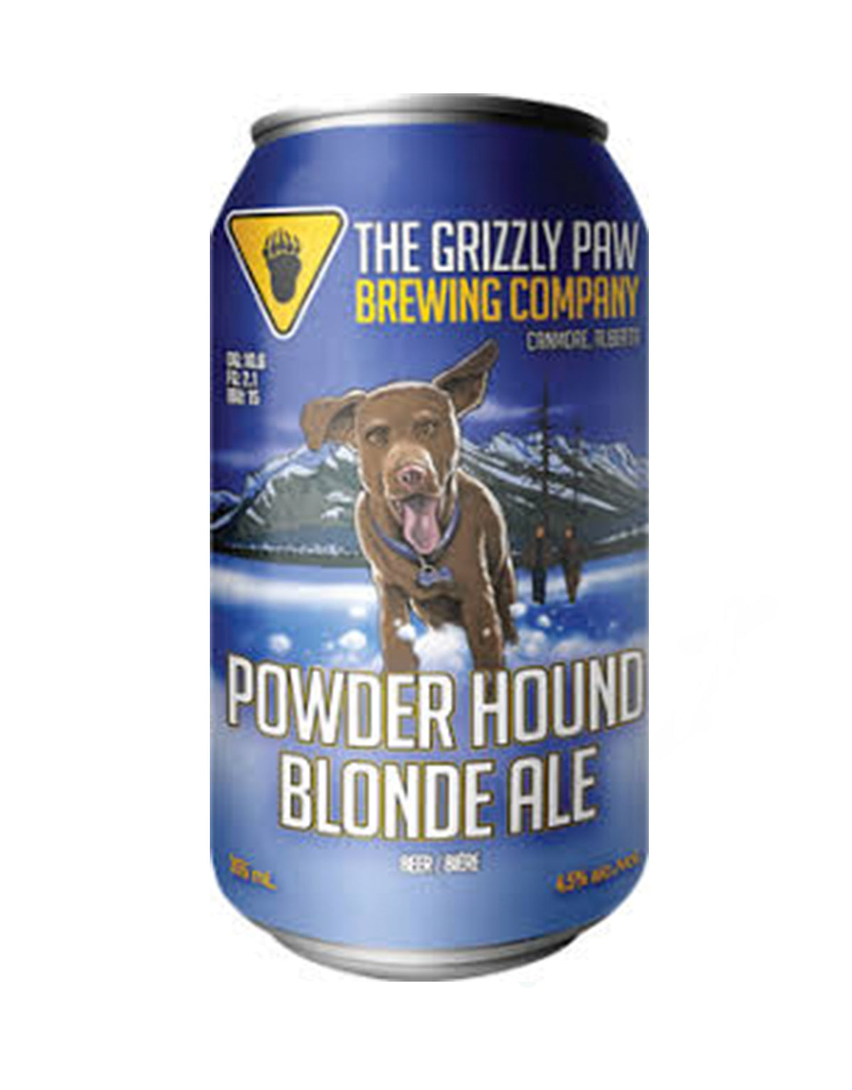 Grizzly Paw Powder Hound Blonde Ale 355 ml - 6 Cans - ZYN THE WINE MARKET LTD.