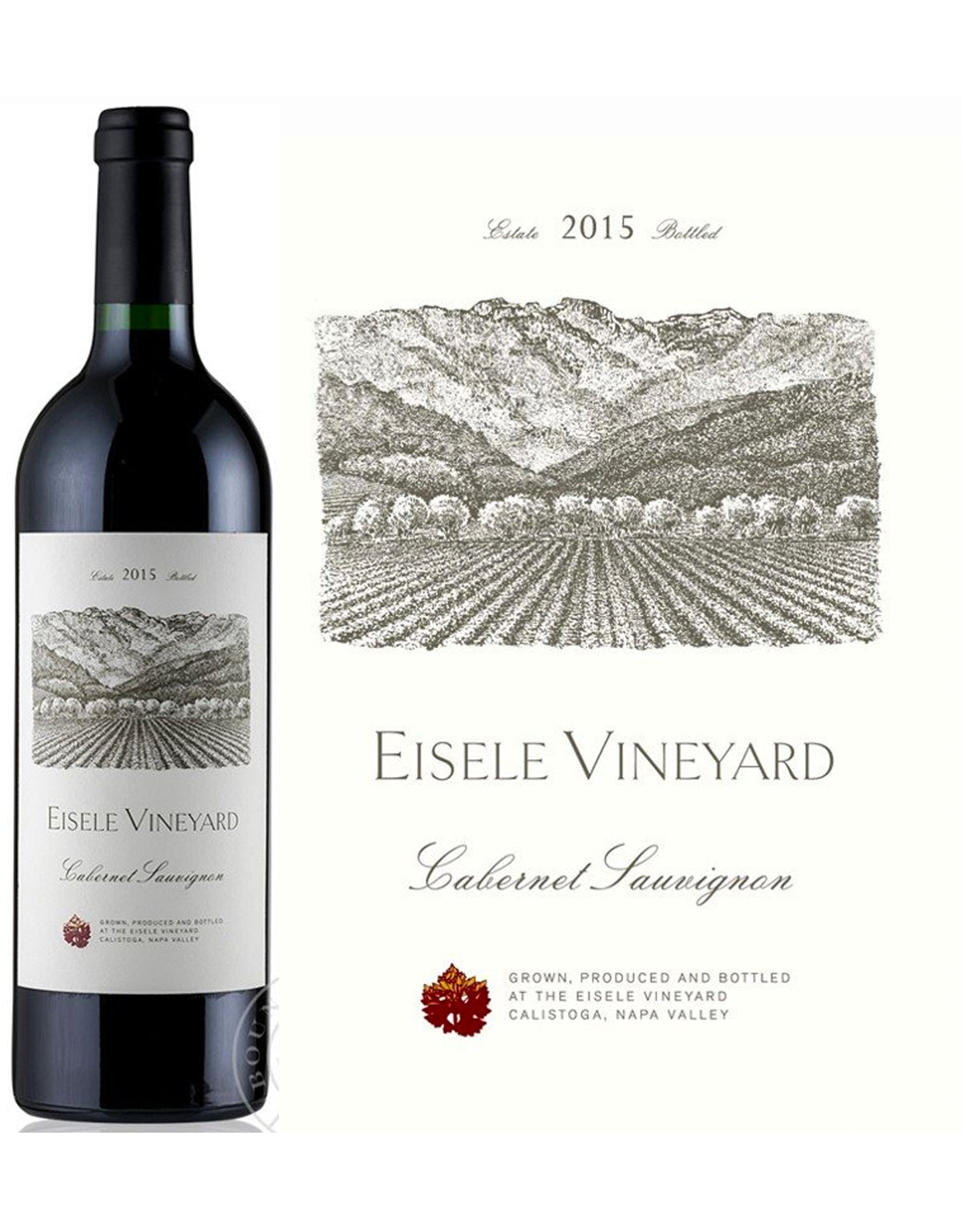 Eisele Vineyard Cabernet Sauvignon 2019 - 1.5 Litre Bottle - ZYN THE WINE MARKET LTD.