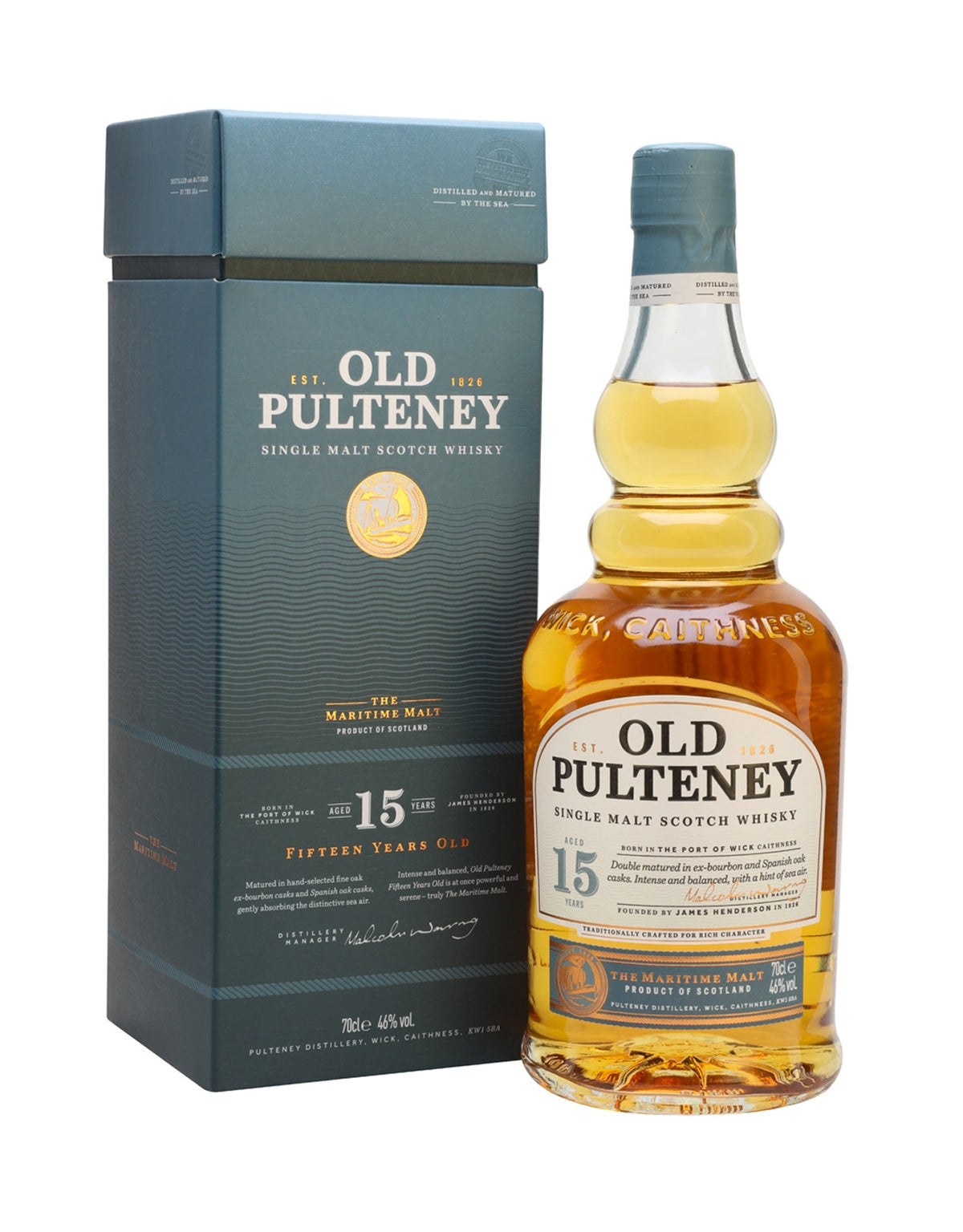Old Pulteney 15 Year Old - ZYN THE WINE MARKET LTD.