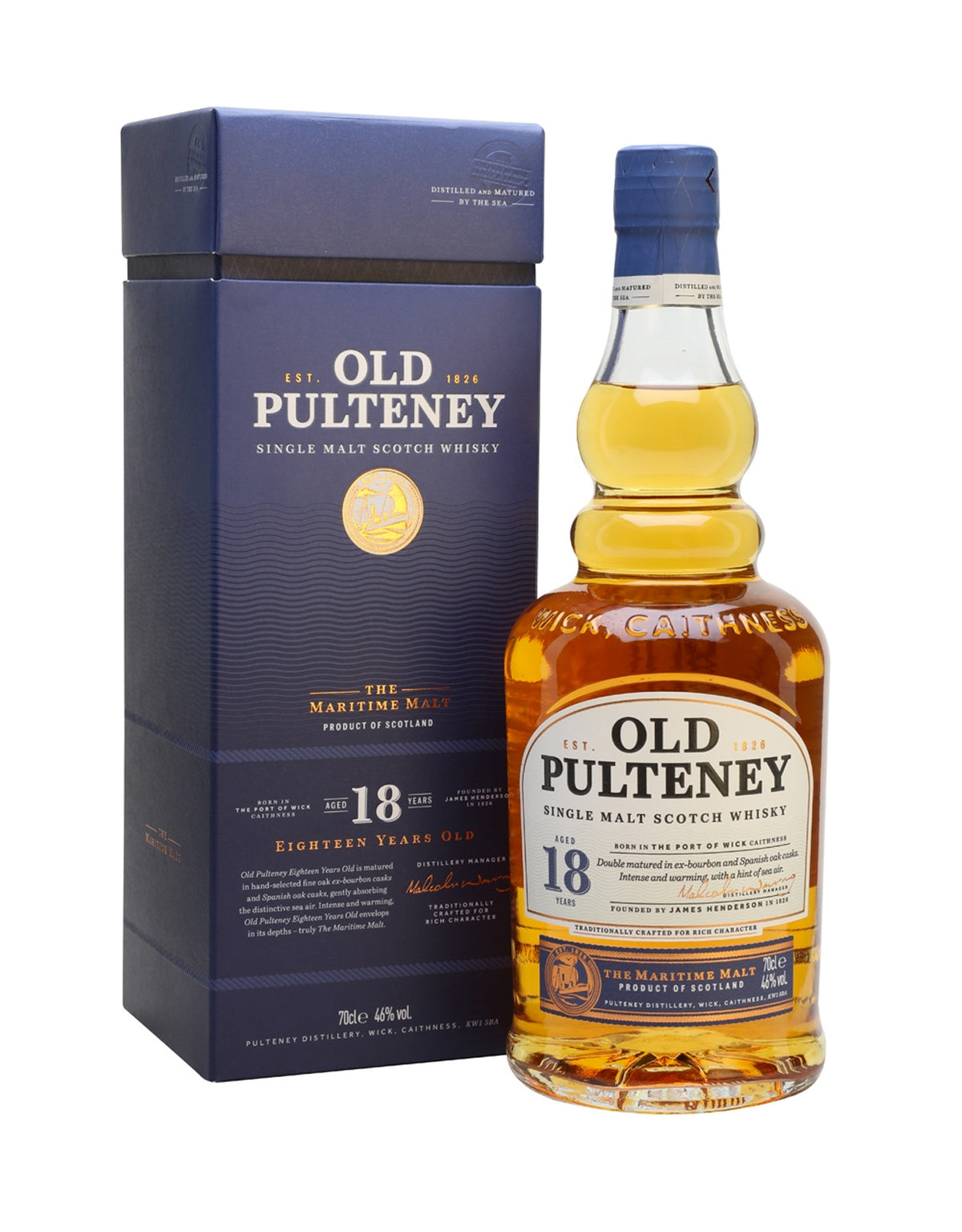 Old Pulteney 18 Year Old - ZYN THE WINE MARKET LTD.
