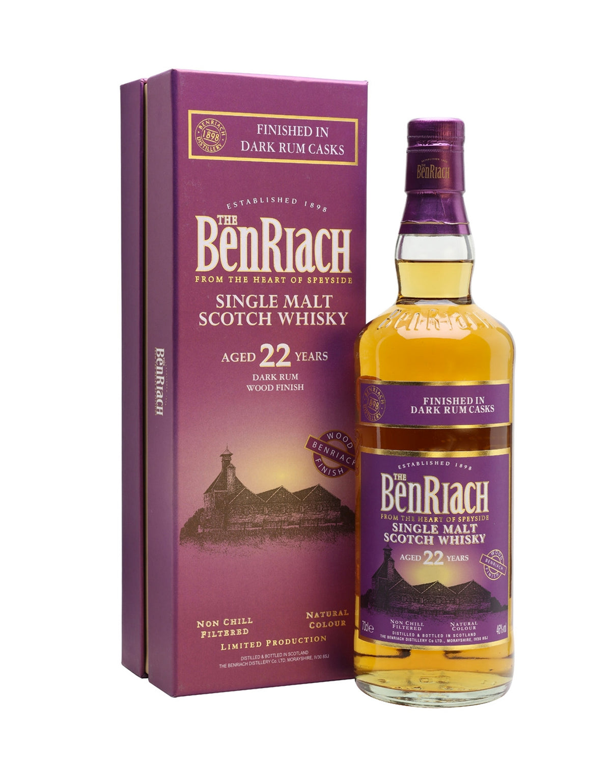 Benriach 22 Year Old Dark Rum Finish - ZYN THE WINE MARKET LTD.