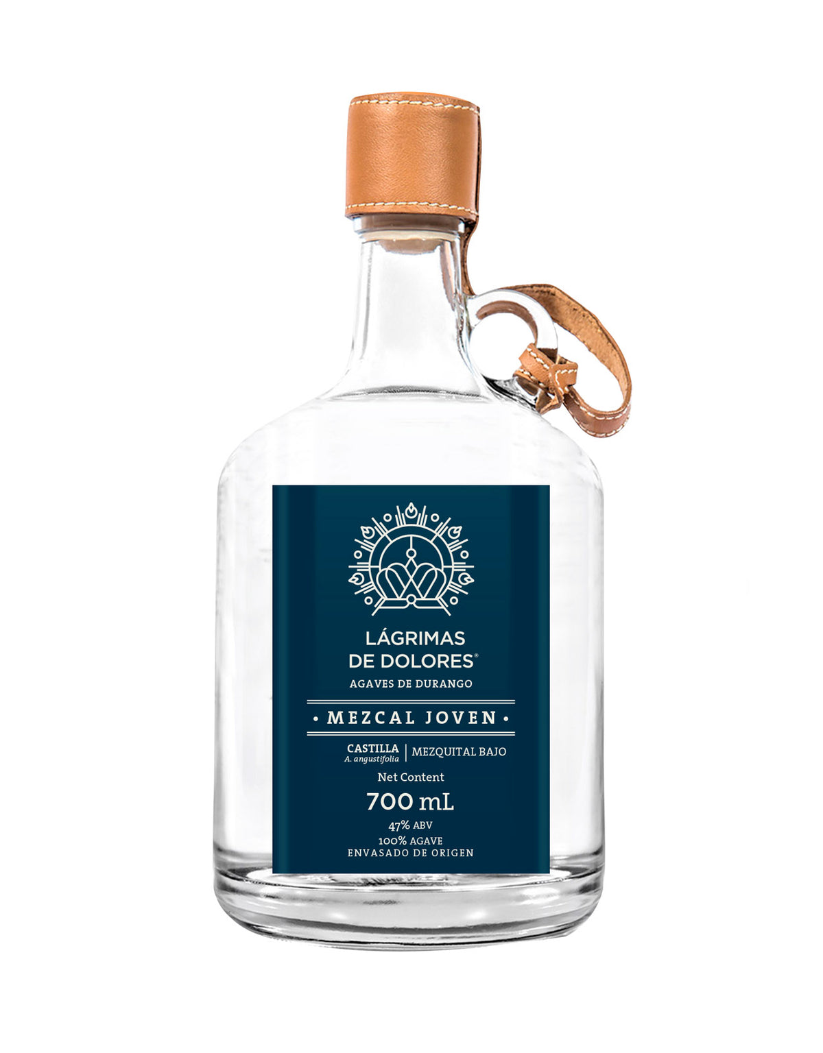 Lagrimas de Dolores Mezcal Joven Maguey Castilla - ZYN THE WINE MARKET LTD.