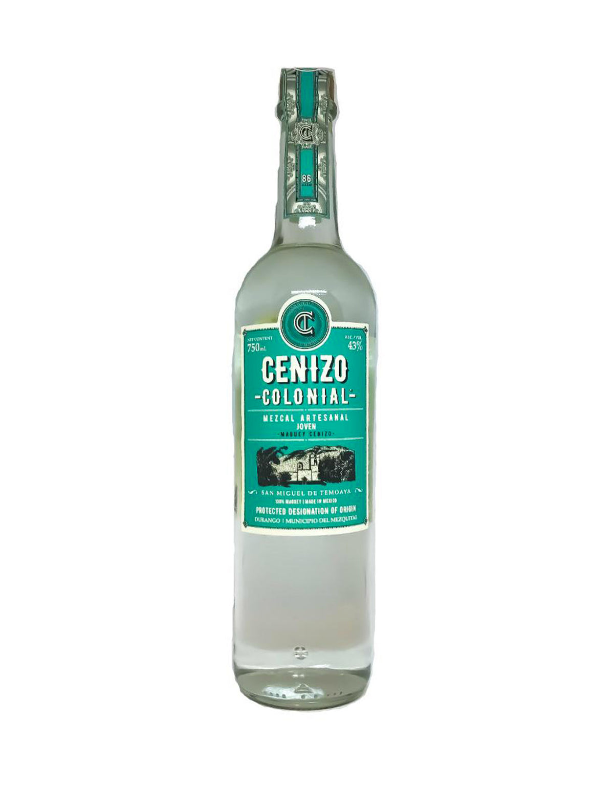 Cenizo Colonial San Miguel de Temoaya Mezcal - ZYN THE WINE MARKET LTD.
