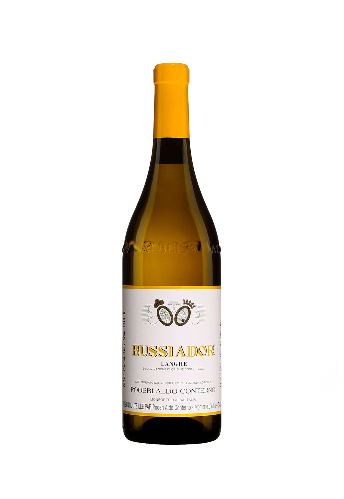 Poderi Aldo Conterno Chardonnay Bussiador 2018 - ZYN THE WINE MARKET LTD.