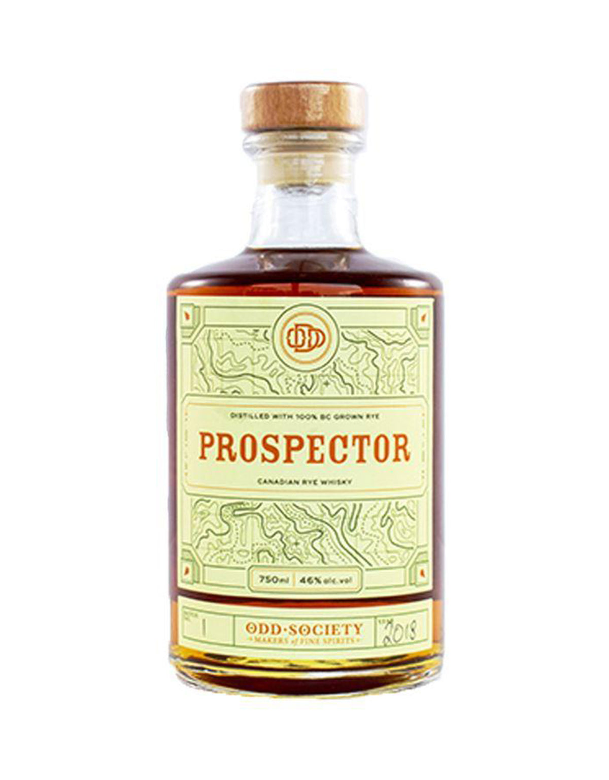 Odd Society Prospector Rye Whisky - ZYN THE WINE MARKET LTD.