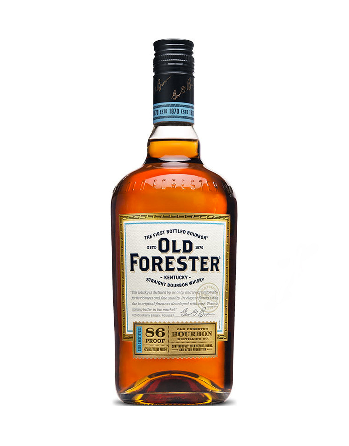 Old Forester Kentucky Straight Bourbon 86 Proof - ZYN THE WINE MARKET LTD.