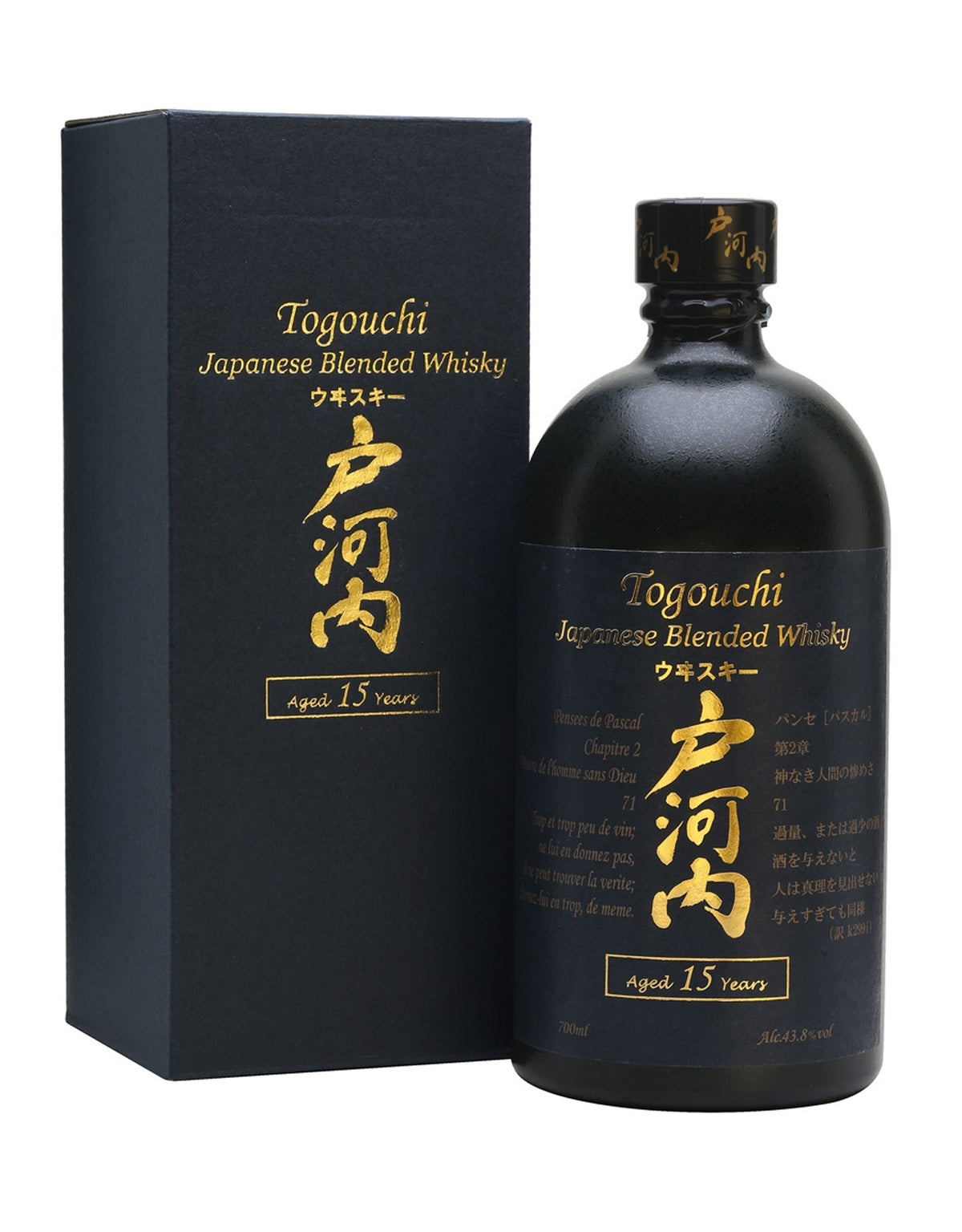 Togouchi 15 Year Old Japanese Blended Whiskey - ZYN THE WINE MARKET LTD.