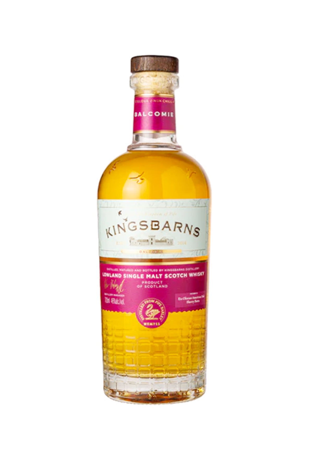 Kingsbarns Balcomie Single Malt Whisky - ZYN THE WINE MARKET LTD.