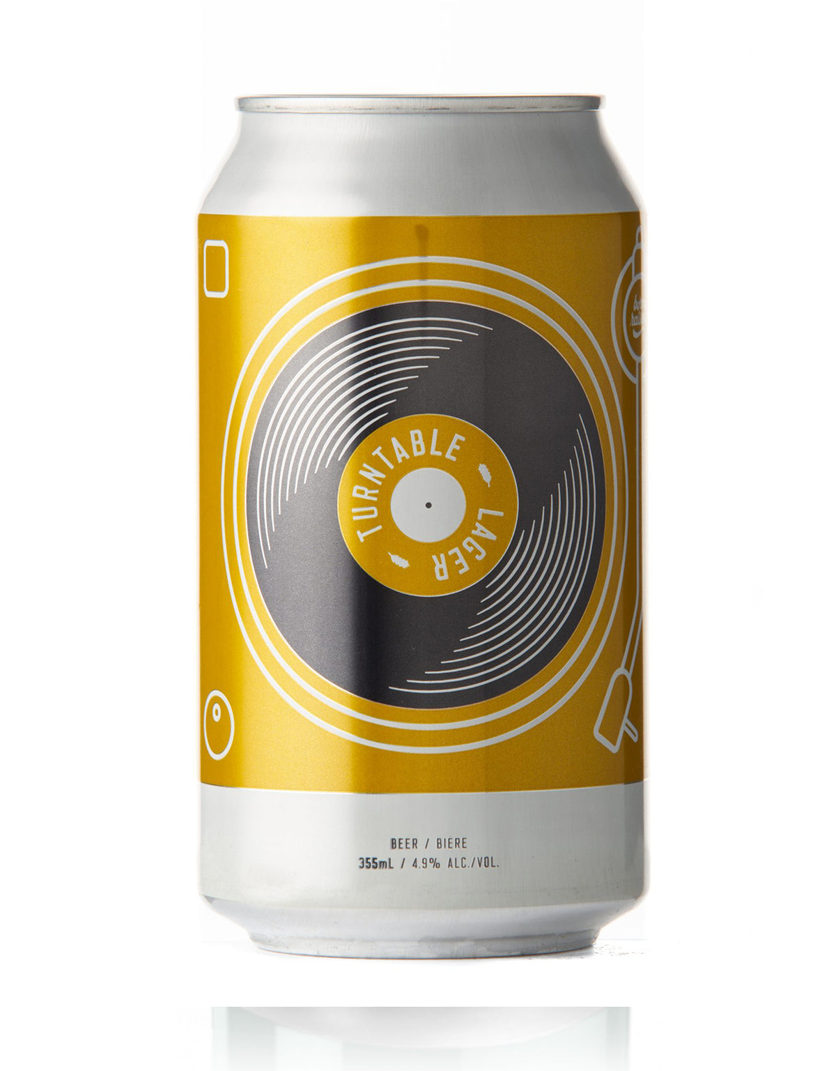 Trolley 5 Turntable Lager 355 ml - 6 Cans - ZYN THE WINE MARKET LTD.