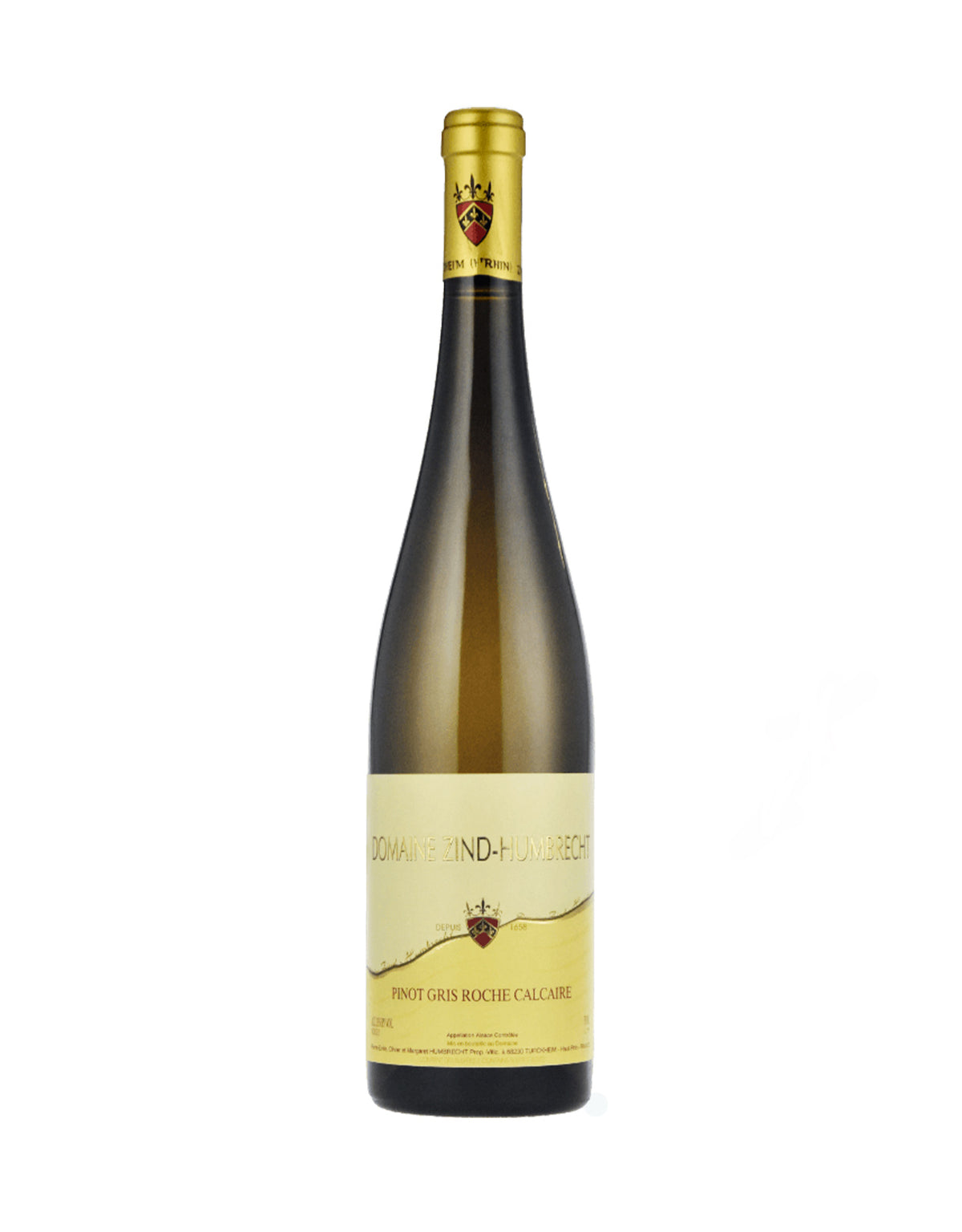Domaine Zind Humbrecht Pinot Gris Roche Calcaire 2019 - ZYN THE WINE MARKET LTD.