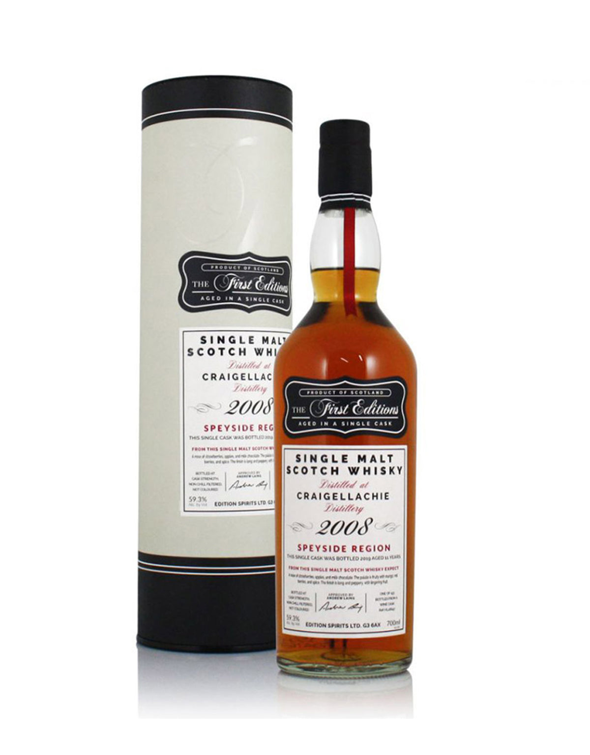 The First Editions Craigellachie 2008 - ZYN THE WINE MARKET LTD.