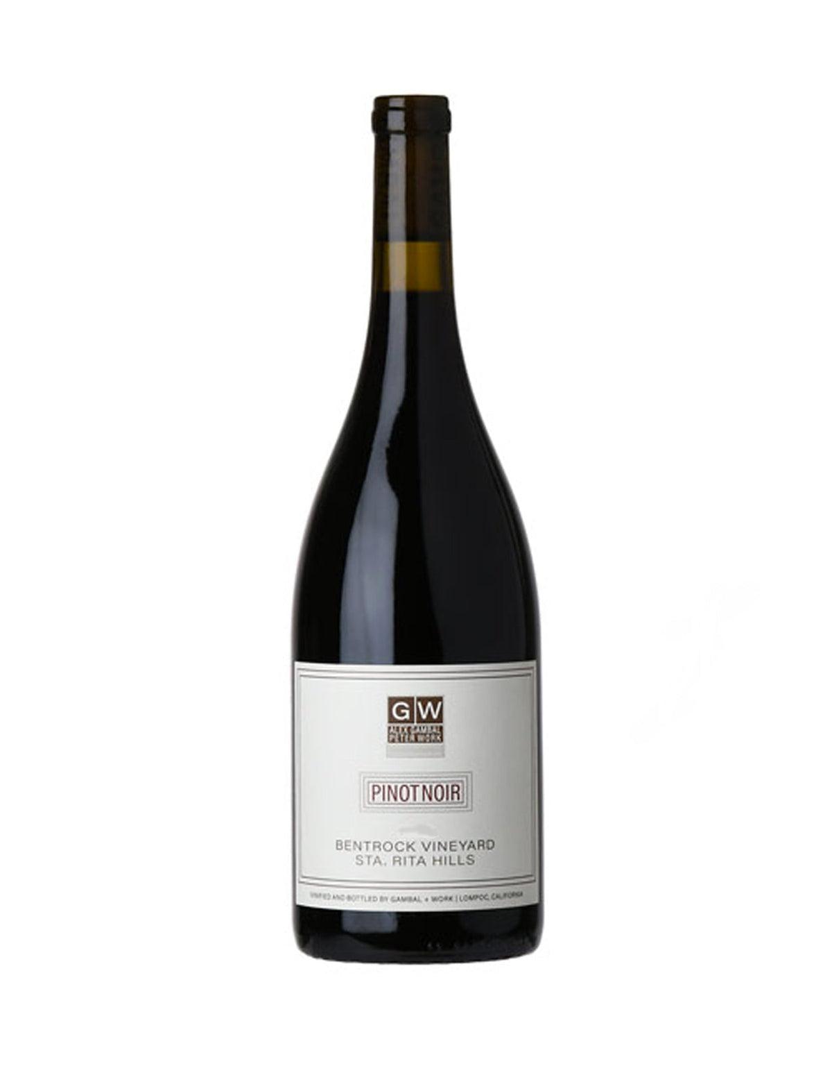 Gambal Work Pinot Noir Bentrock Vineyard 2018 - ZYN THE WINE MARKET LTD.