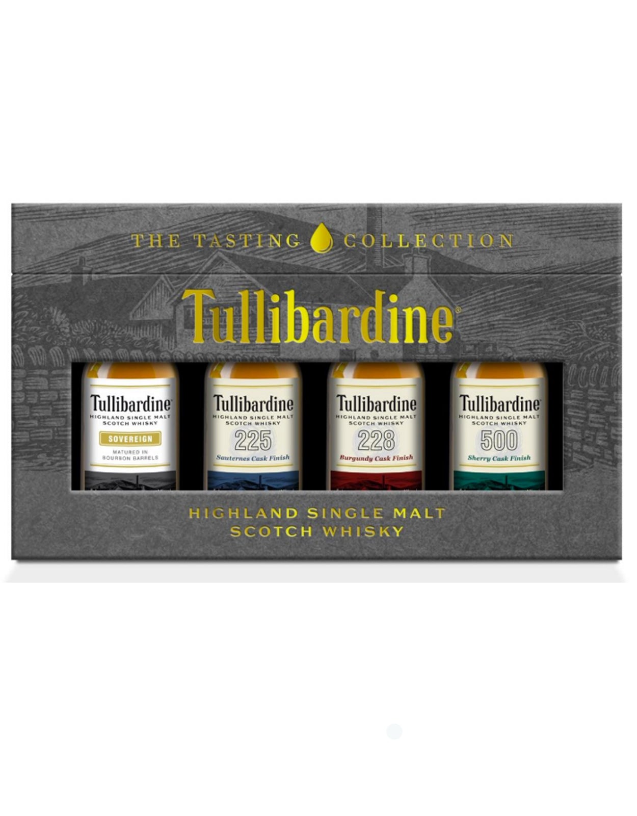 Tullibardine Tasting Collection - 4 x 50 ml Bottles