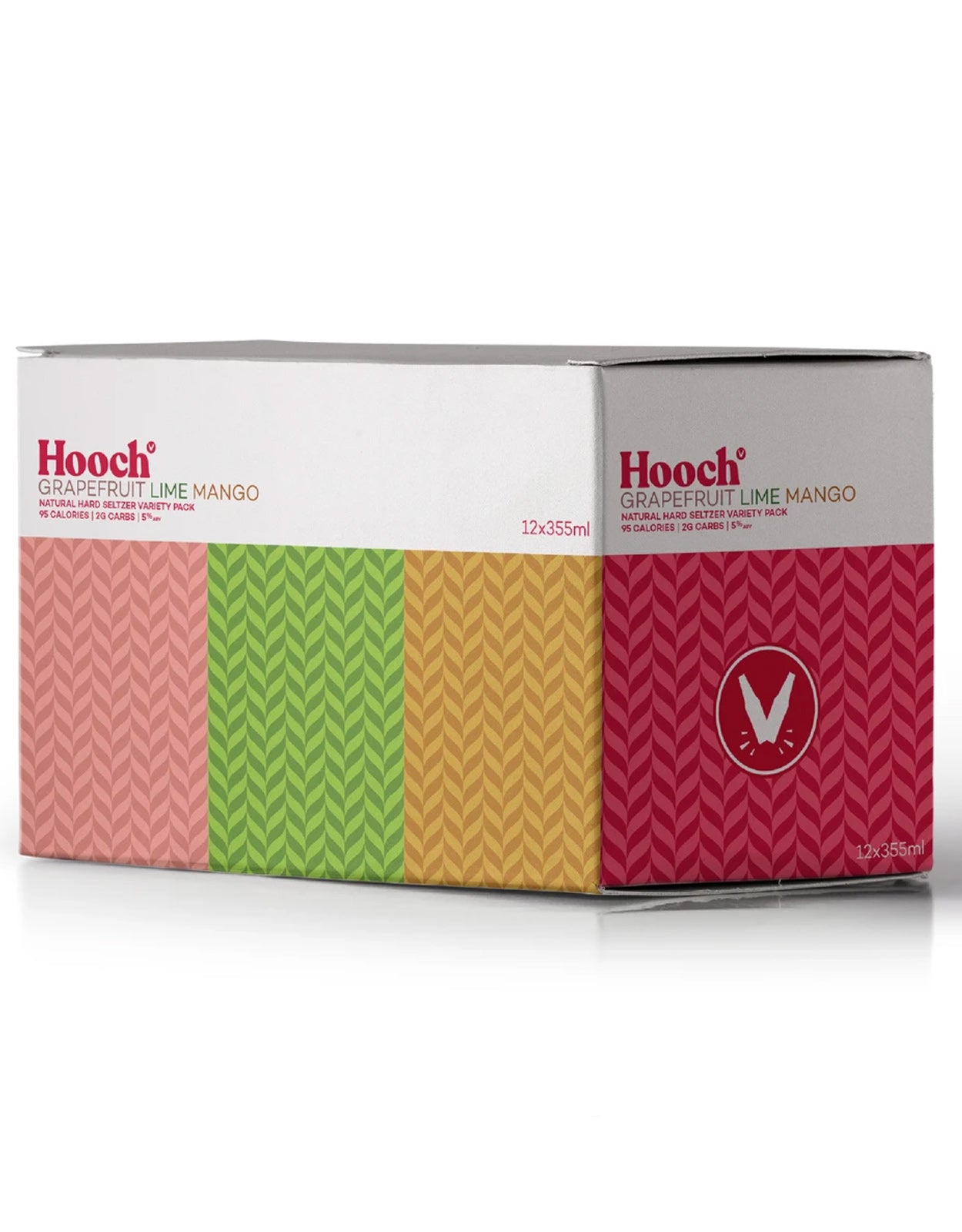 Village Hooch Hard Seltzer Variety Pack 355 ml - 12 Cans