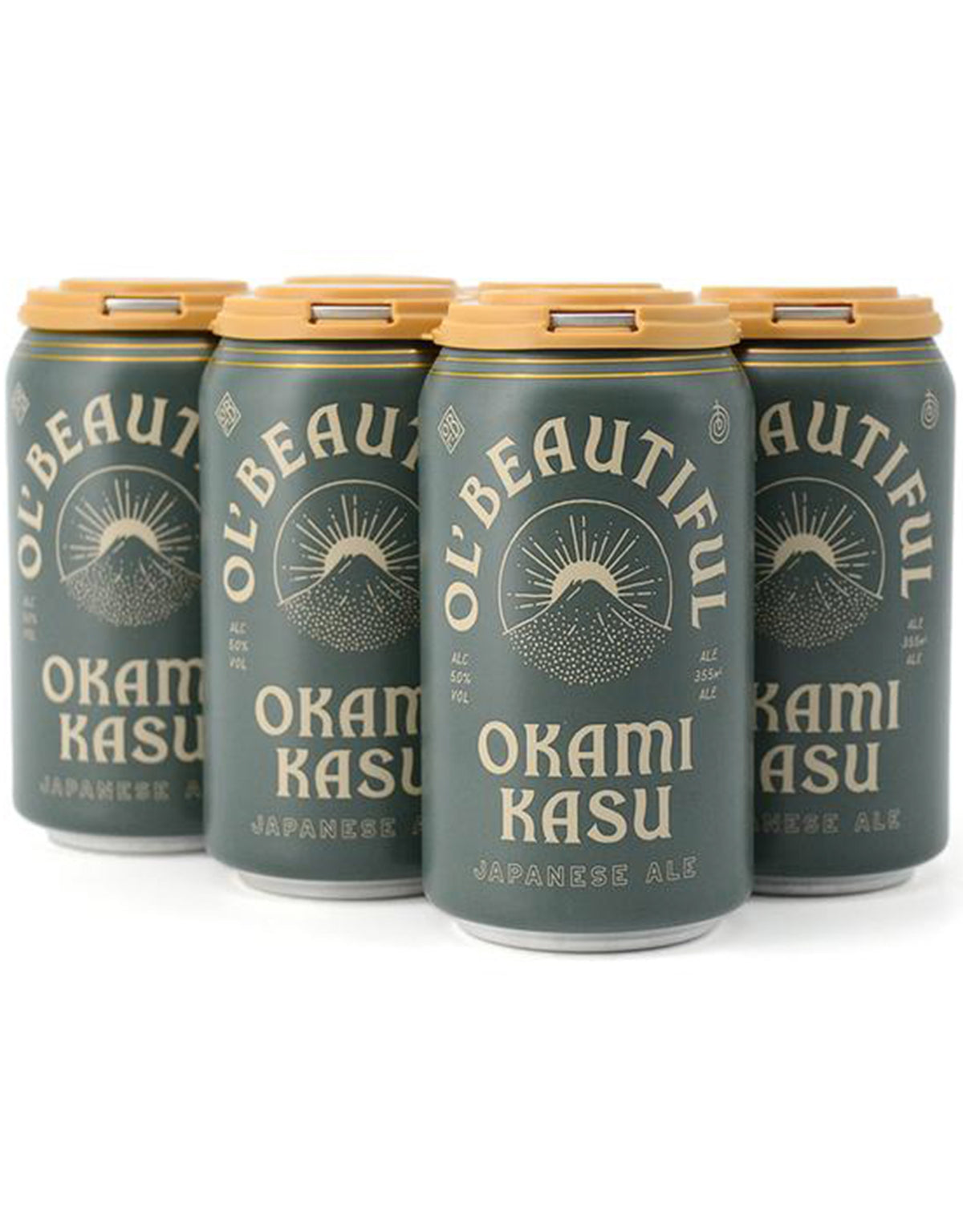 Ol' Beautiful Okami Kasu Japanese Ale 355 ml - 6 Cans - ZYN THE WINE MARKET LTD.