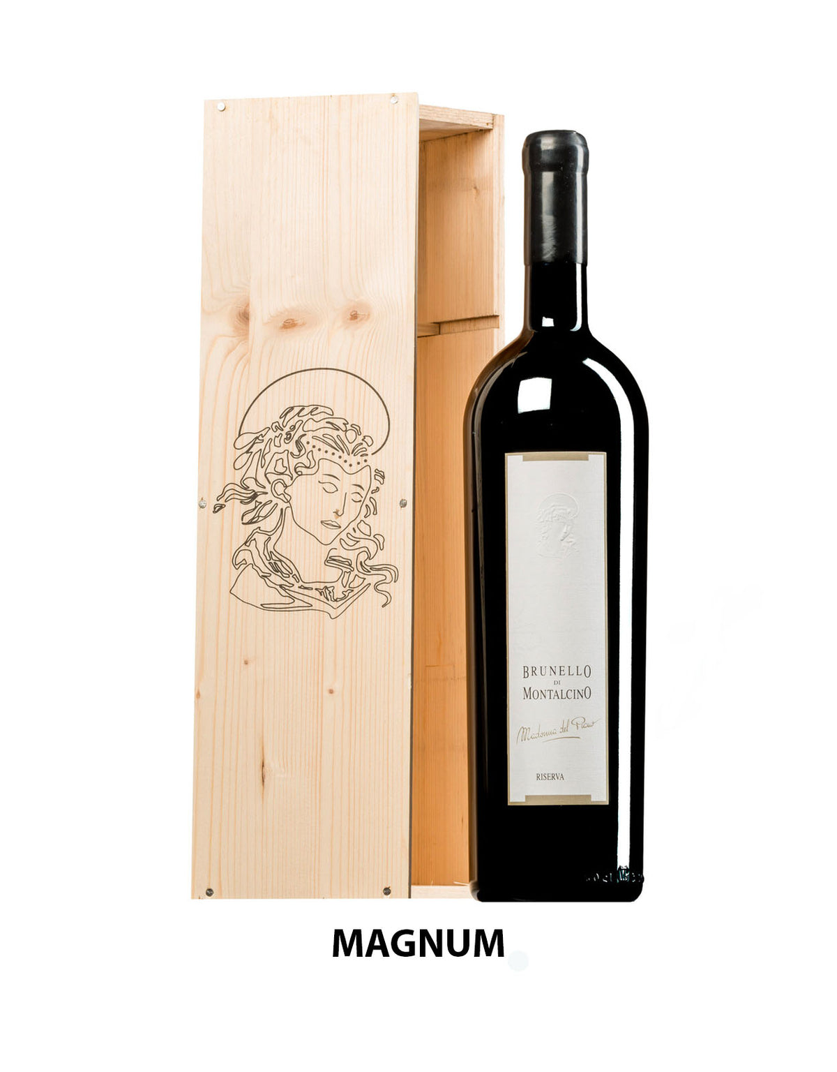 Valdicava Brunello di Montalcino Riserva 'Madonna del Piano' 2016 - 1.5 Litre Bottle - ZYN THE WINE MARKET LTD.